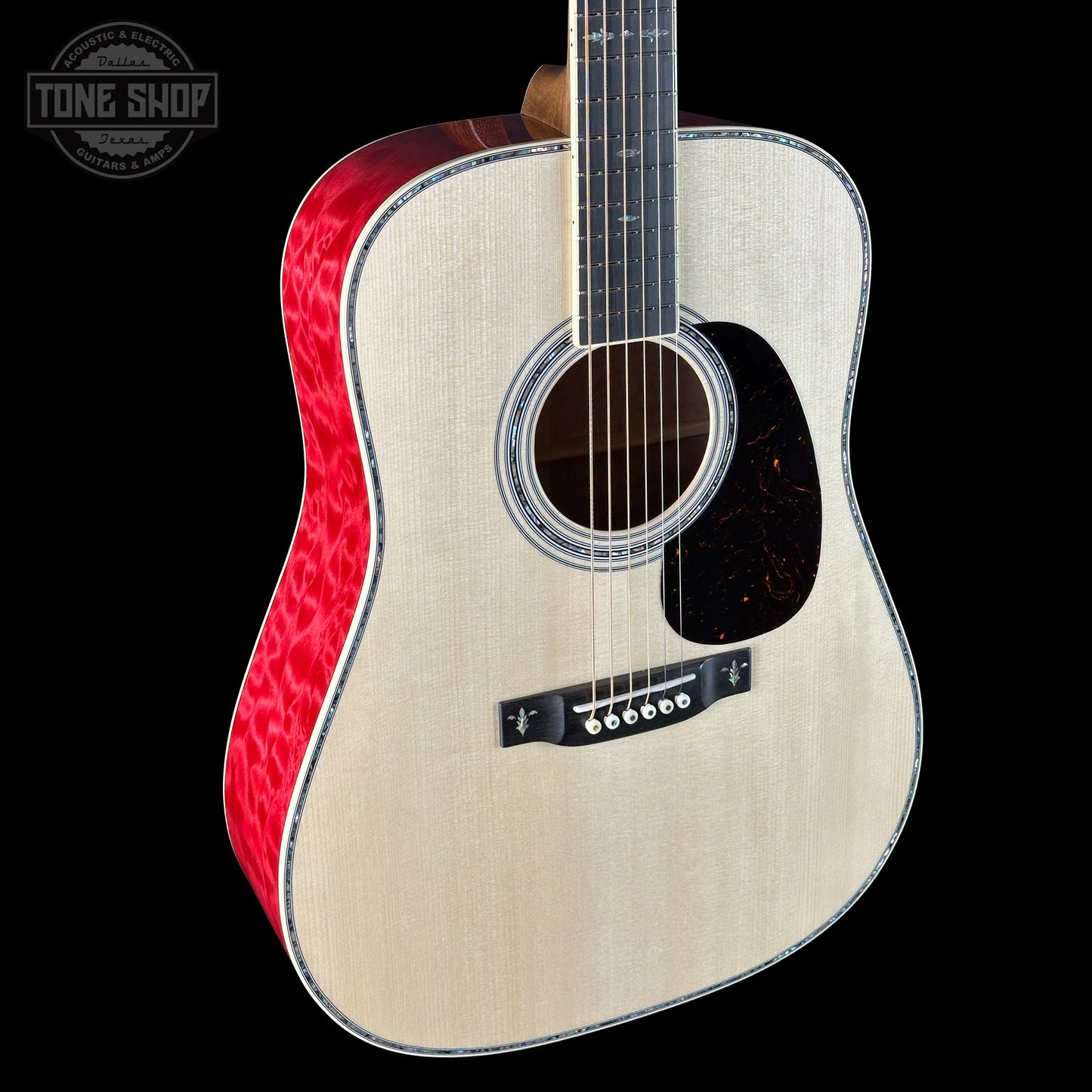 Martin Custom Shop Dread 41 Style Adirondack/ Quilted Maple w/case 2981130