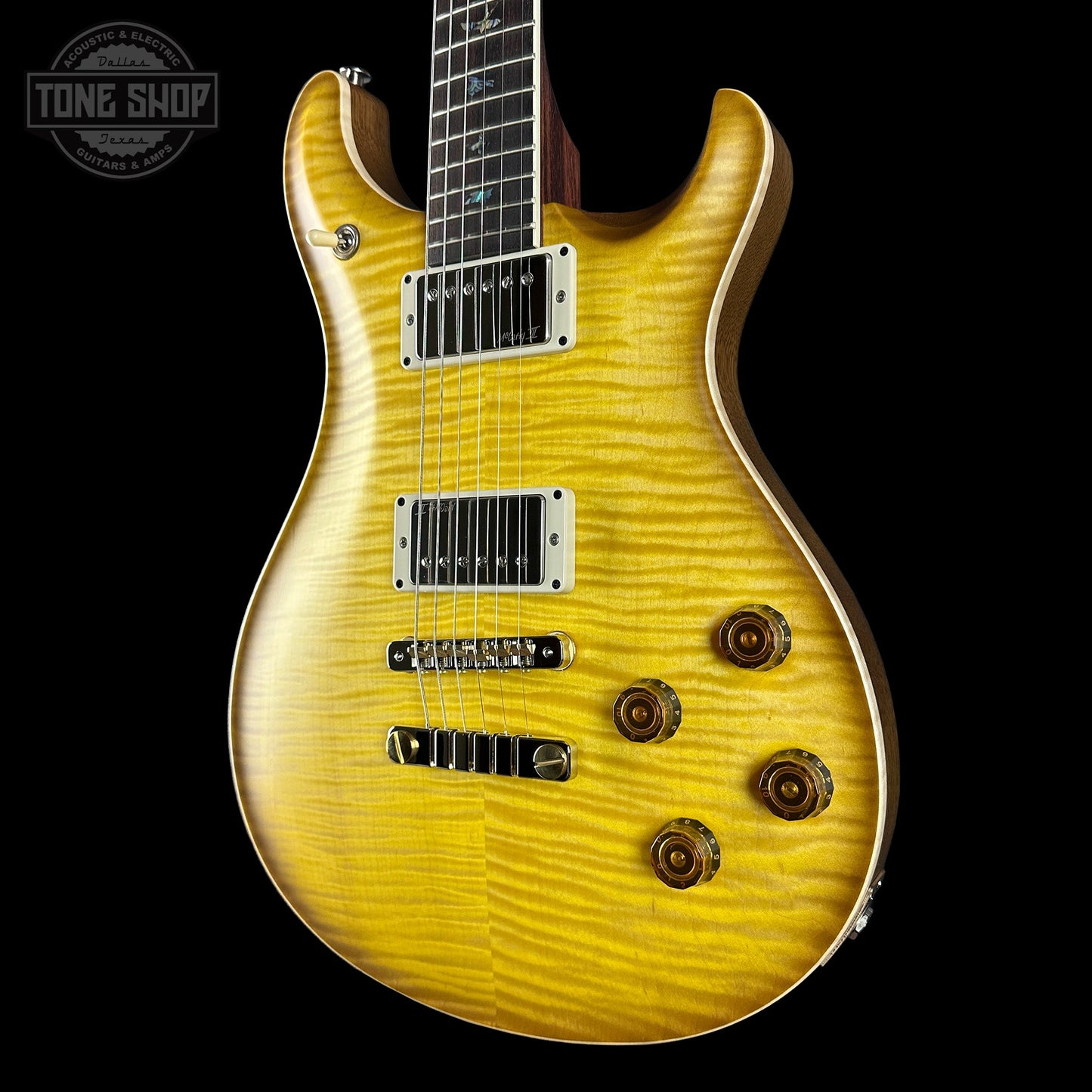 PRS Wood Library McCarty 594 Korina Livingston Lemondrop Satin RW neck w/case 0414079
