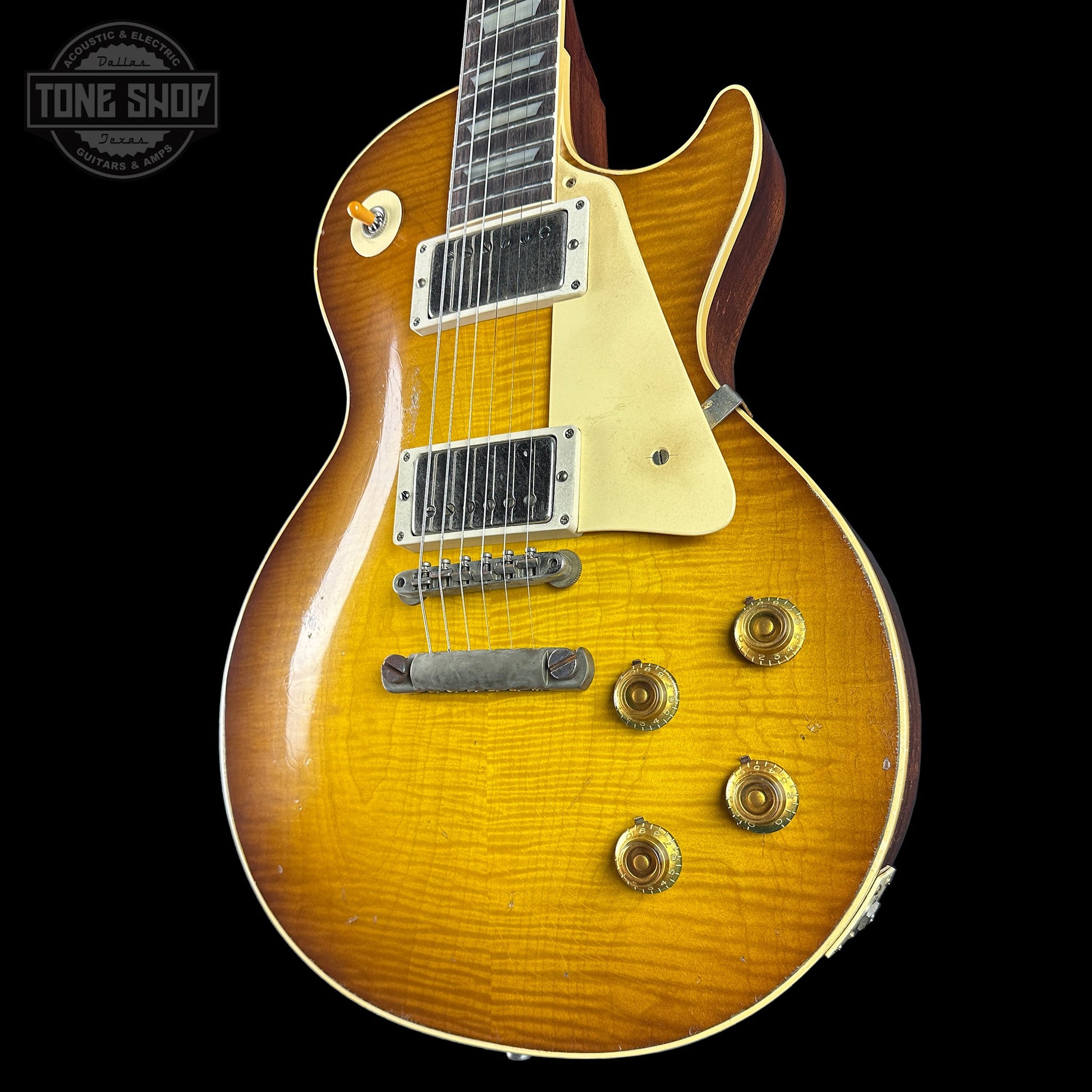 Gibson Custom Shop 1959 Les Paul Standard Reissue Murphy Lab Heavy Aged Golden Poppy Burst w/case 95934