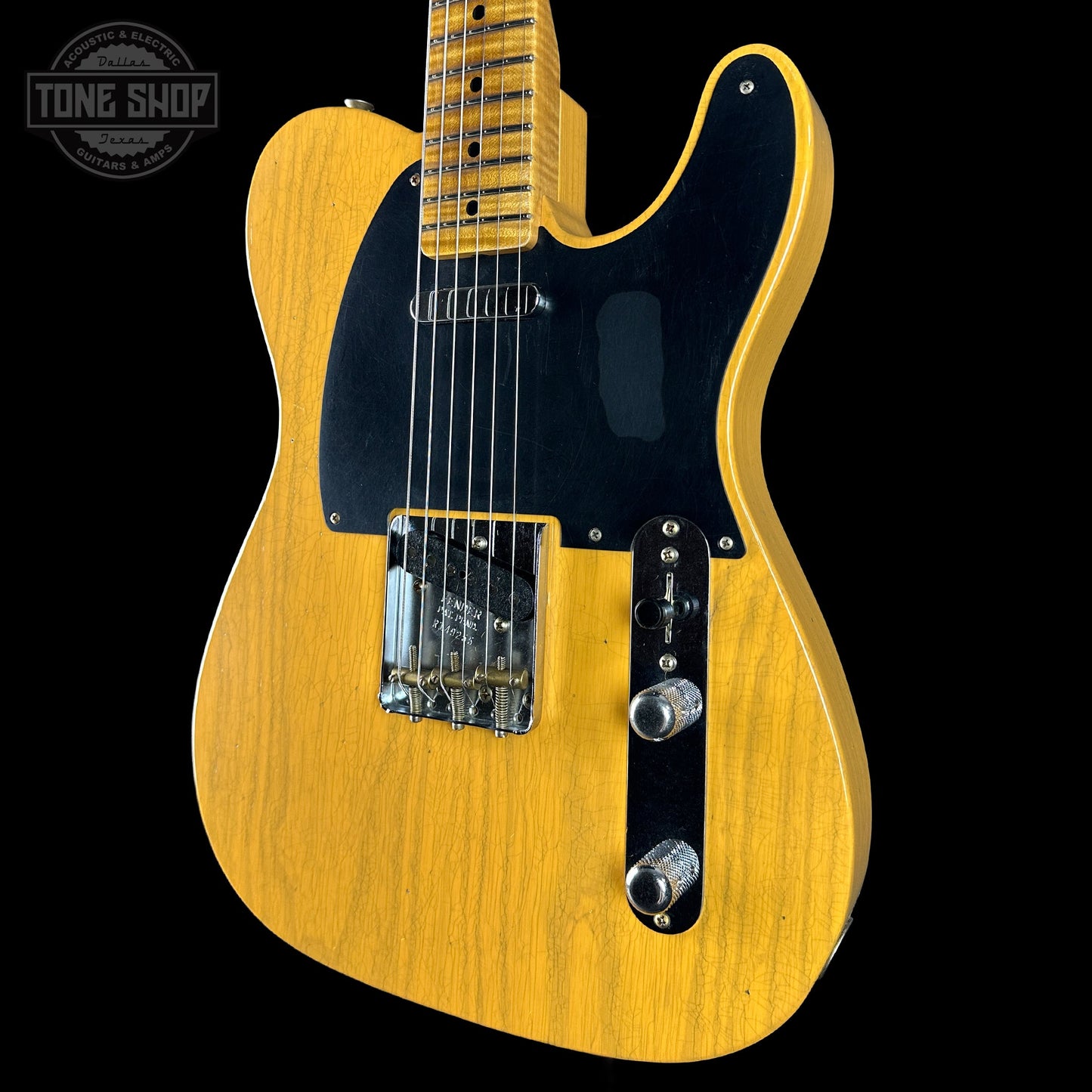 Fender Custom Shop TSG Exclusive ’52 Telecaster Chambered Butterscotch Blonde Journeyman Relic w/case R149255