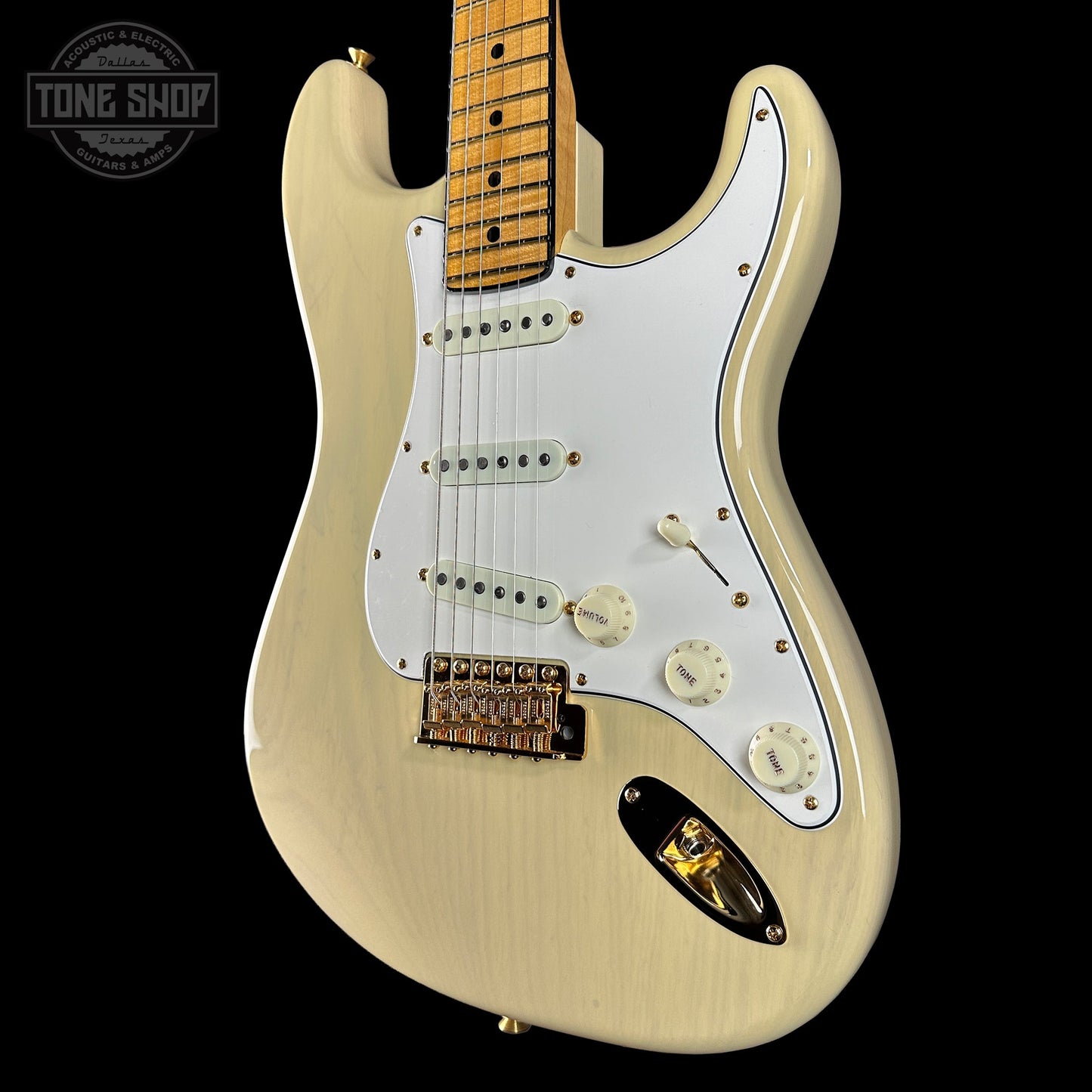 Fender Custom Shop American Custom Strat MN NOS Honey Blonde w/case R145880