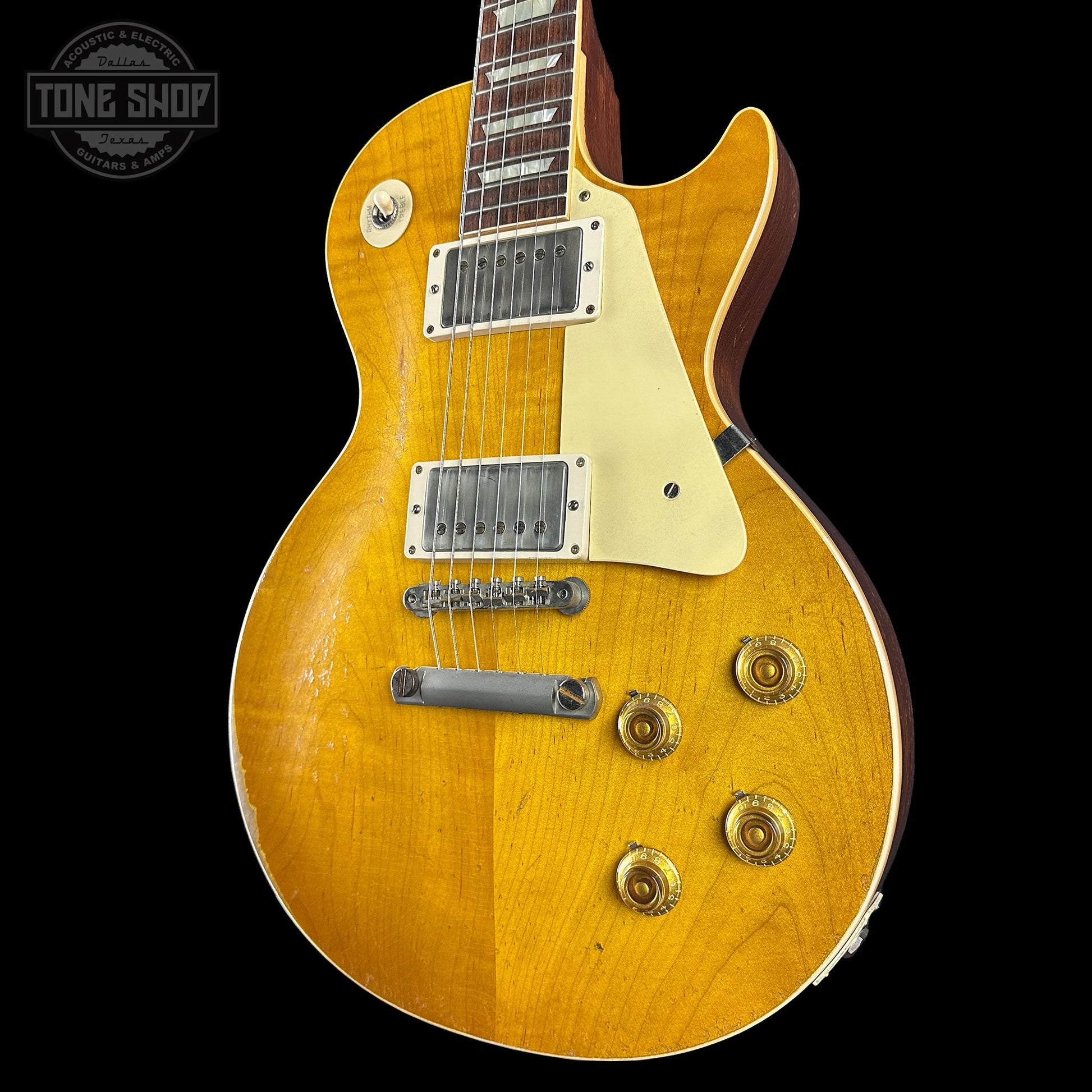 Gibson Custom Shop 1958 Les Paul Standard Reissue Murphy Lab Heavy Aged Lemon Burst w/case