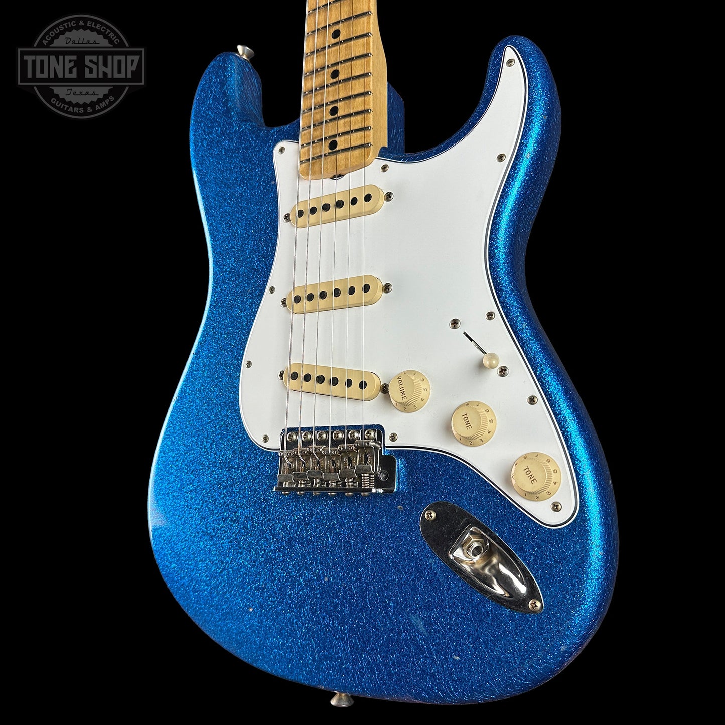 Fender Custom Shop 1969 Stratocaster Journeyman Relic Blue Sparkle w/case