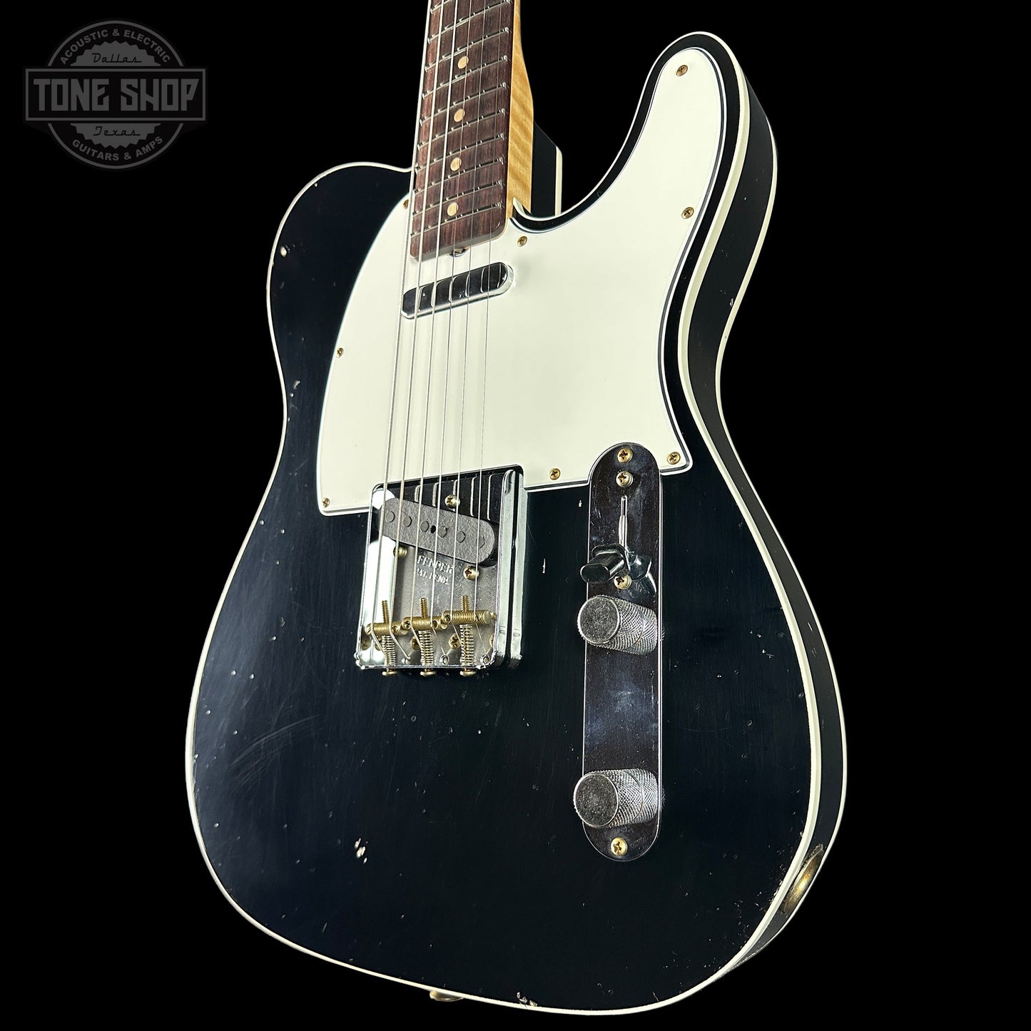 Fender Custom Shop 60's Telecaster Custom Journeyman Relic Black w/case