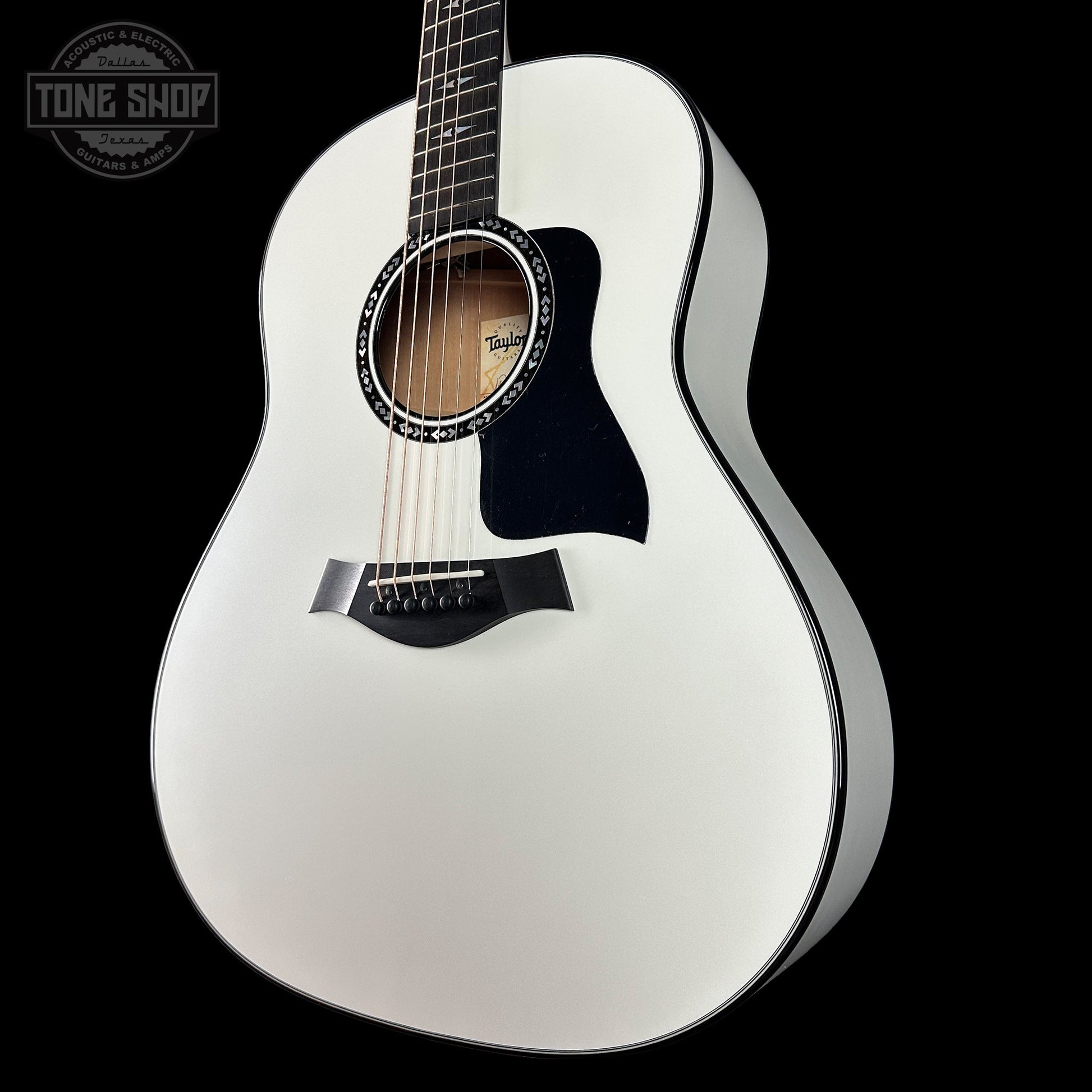 Taylor Custom Grand Pacific Pearl White w/case