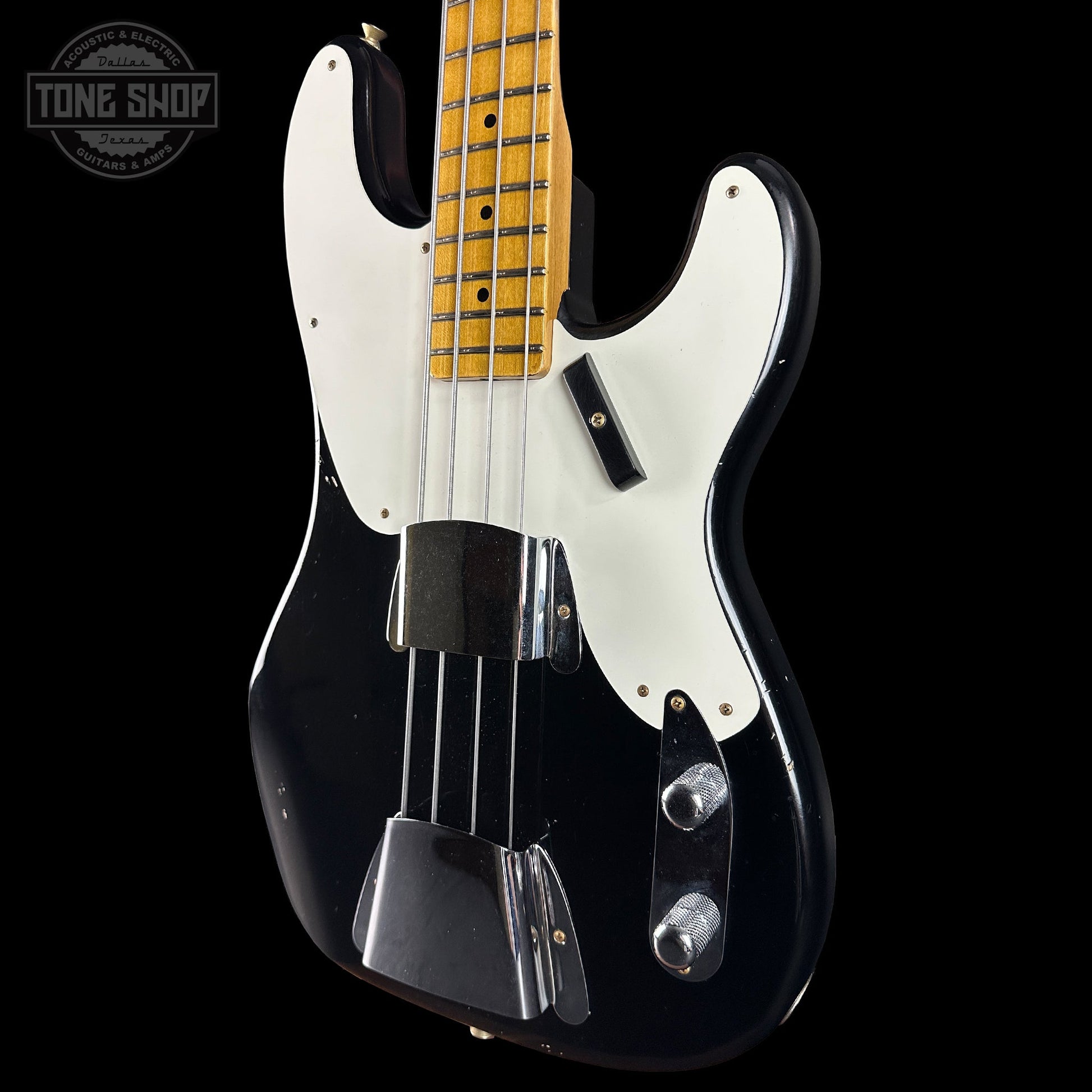 Fender Custom Shop Time Machine '54 Precision Bass Journeyman Relic Aged Black w/case