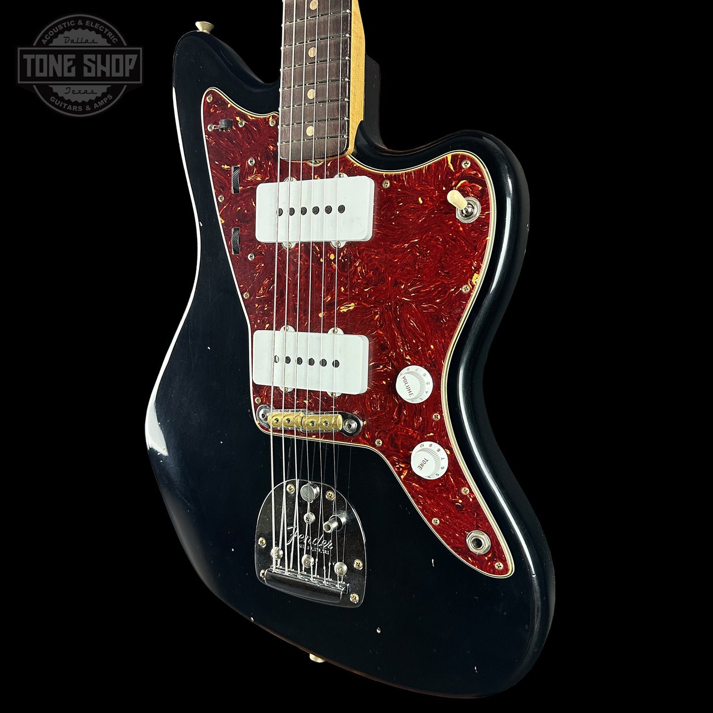 Fender Custom Shop 1962 Jazzmaster Journeyman Relic Black w/case CZ588745