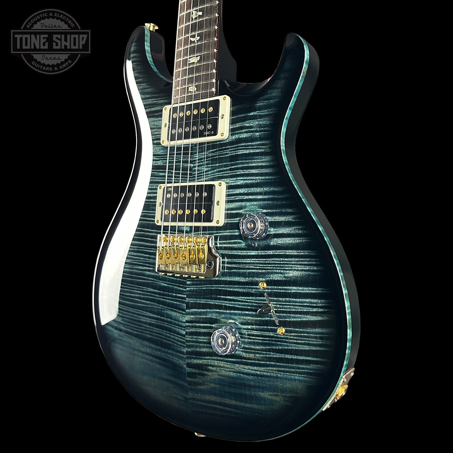 PRS Custom 24 10 Top Cobalt Smokeburst w/case