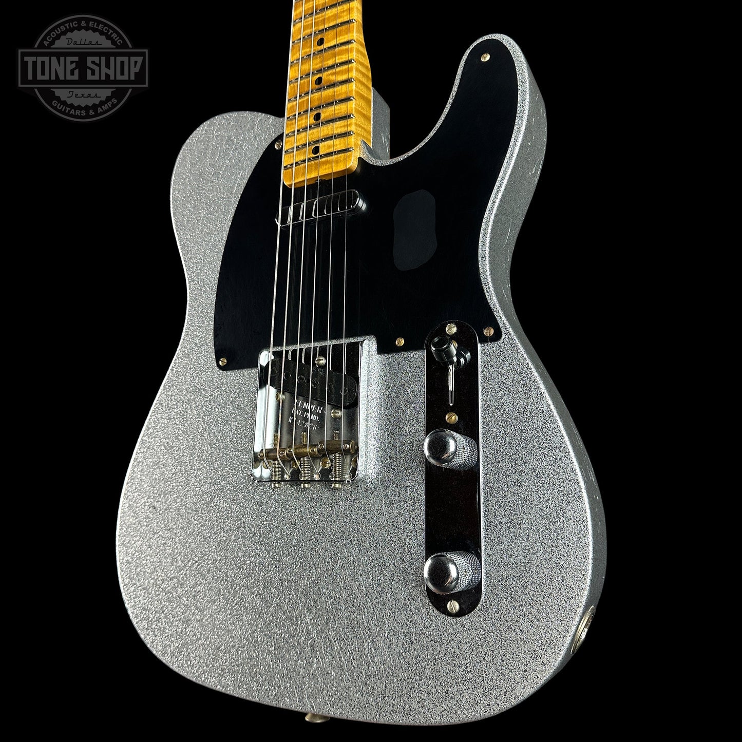 Fender Custom Shop 1951 Nocaster Journeyman Relic Silver Sparkle w/case