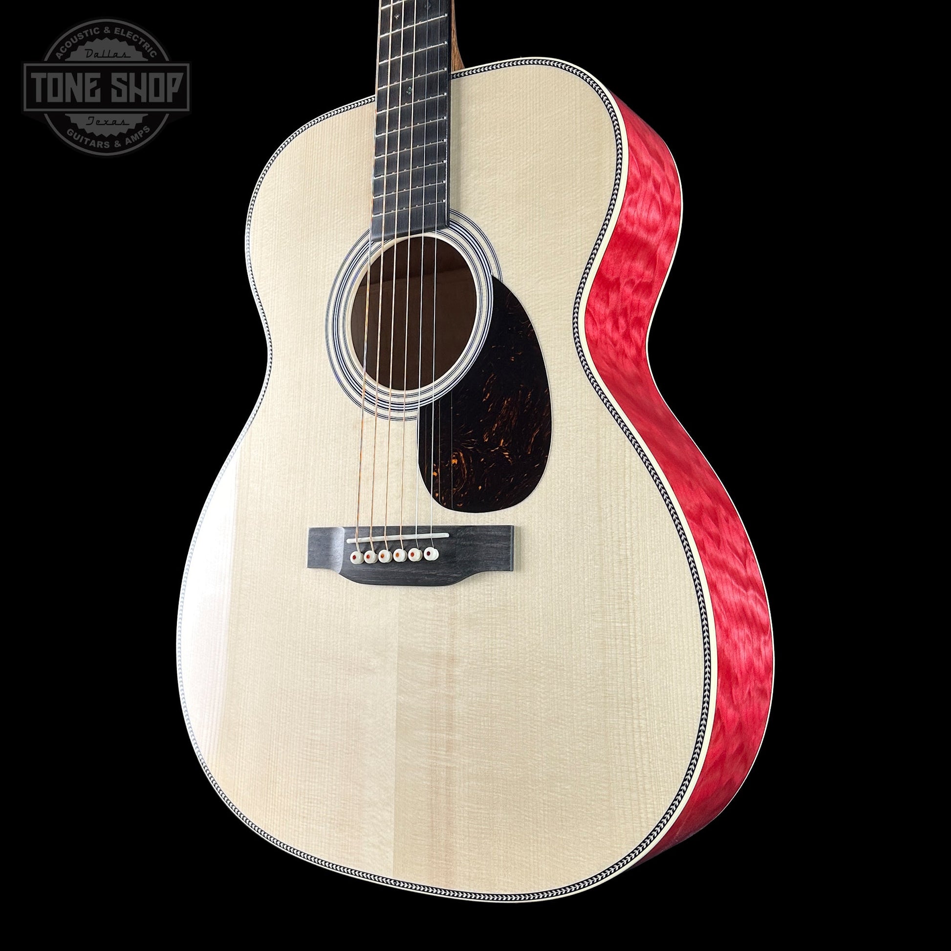 Martin Custom Shop OM 28 style Quilted Maple w/case 2981103