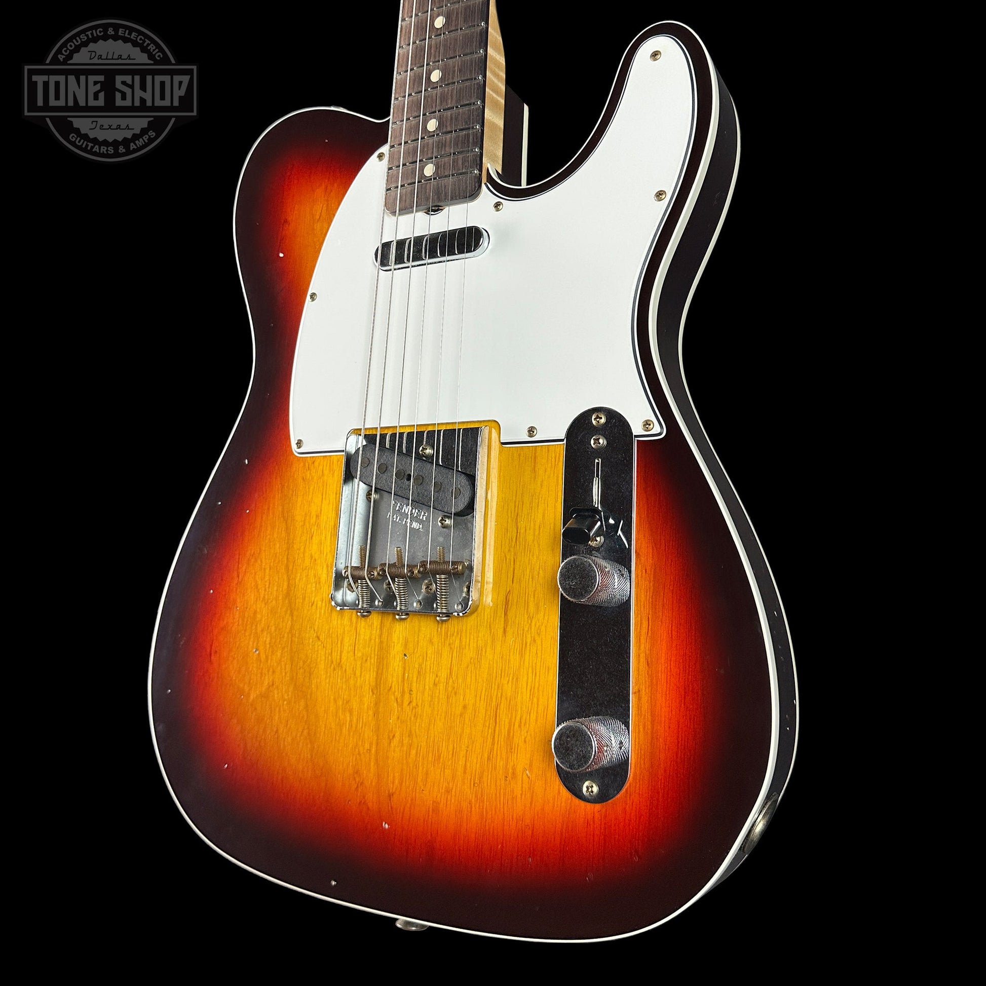 Fender Custom Shop 1960's Telecaster Custom Journeyman Relic Chocolate 3 Tone Sunburst w/case