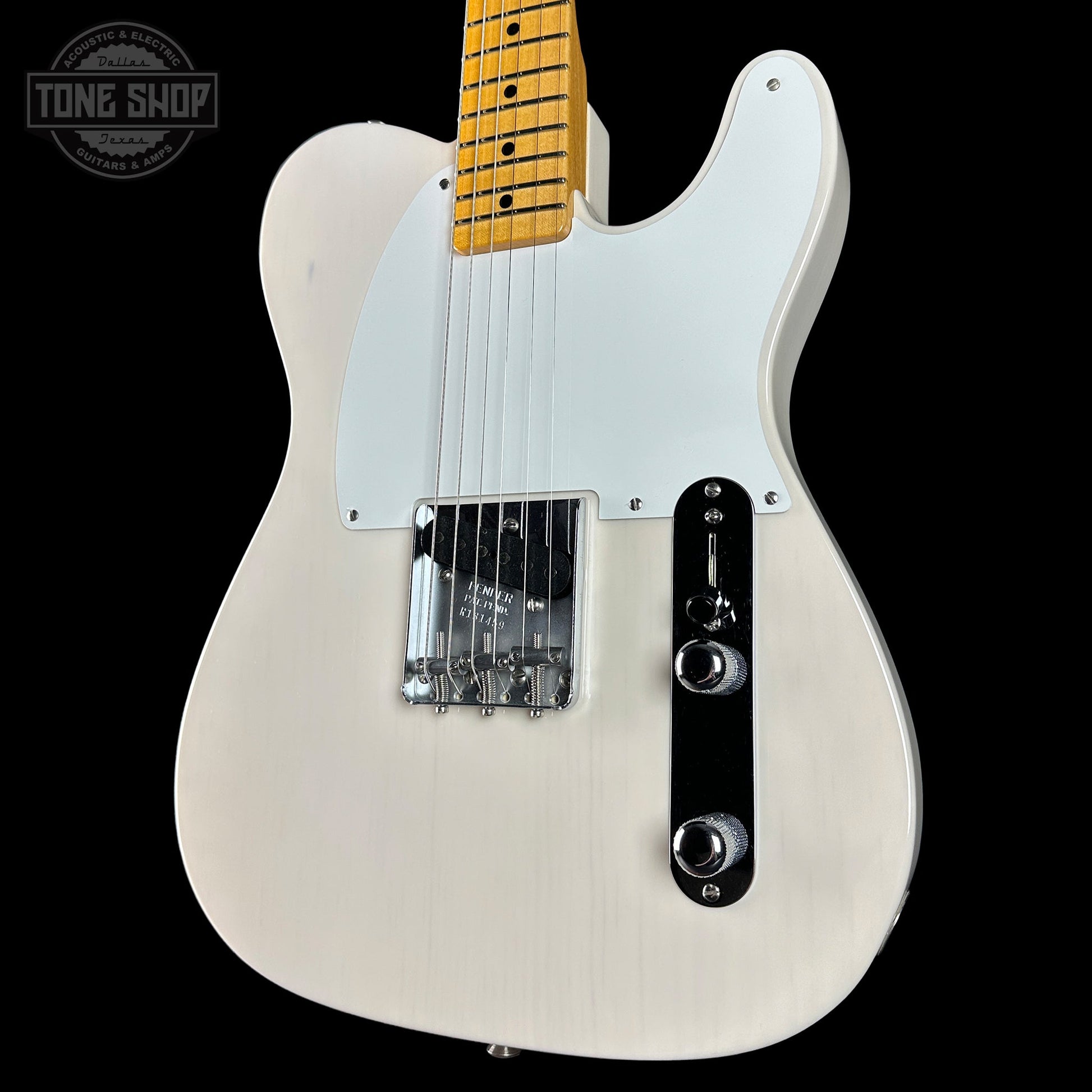 Fender Custom Shop Vintage Custom 1950 Pine Esquire Time Capsule Aged White Blonde w/case