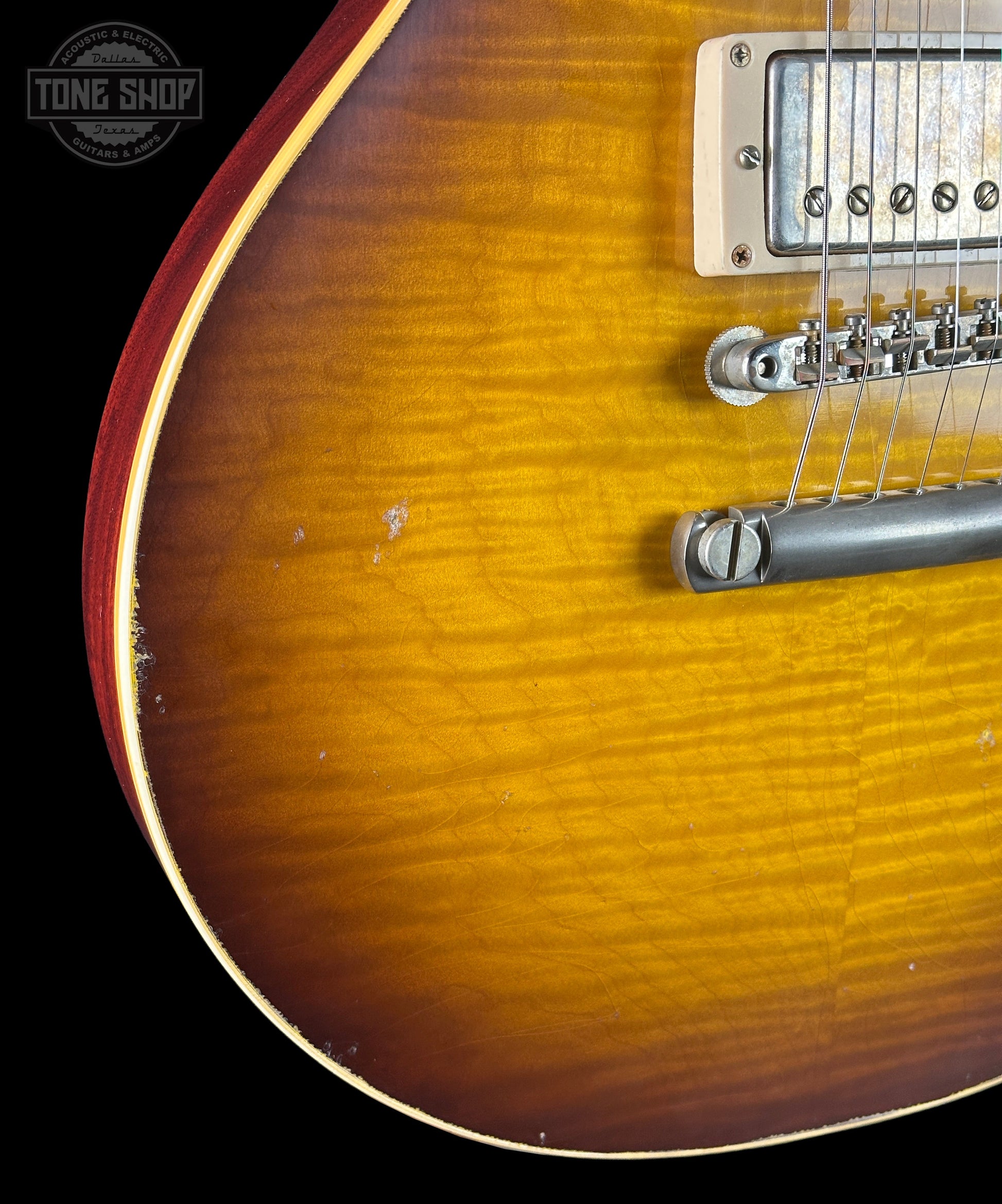 Gibson Custom Dealer Select 1959 Les Paul Brazilian Golden Poppy Light Aged w/case 96065