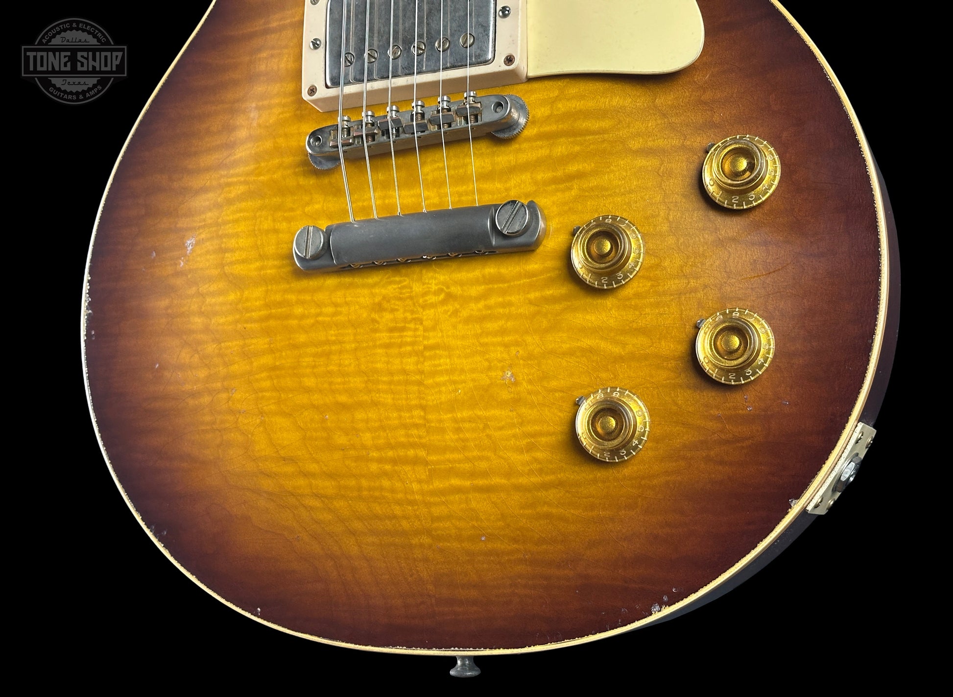 Gibson Custom Dealer Select 1959 Les Paul Brazilian Golden Poppy Light Aged w/case 96065