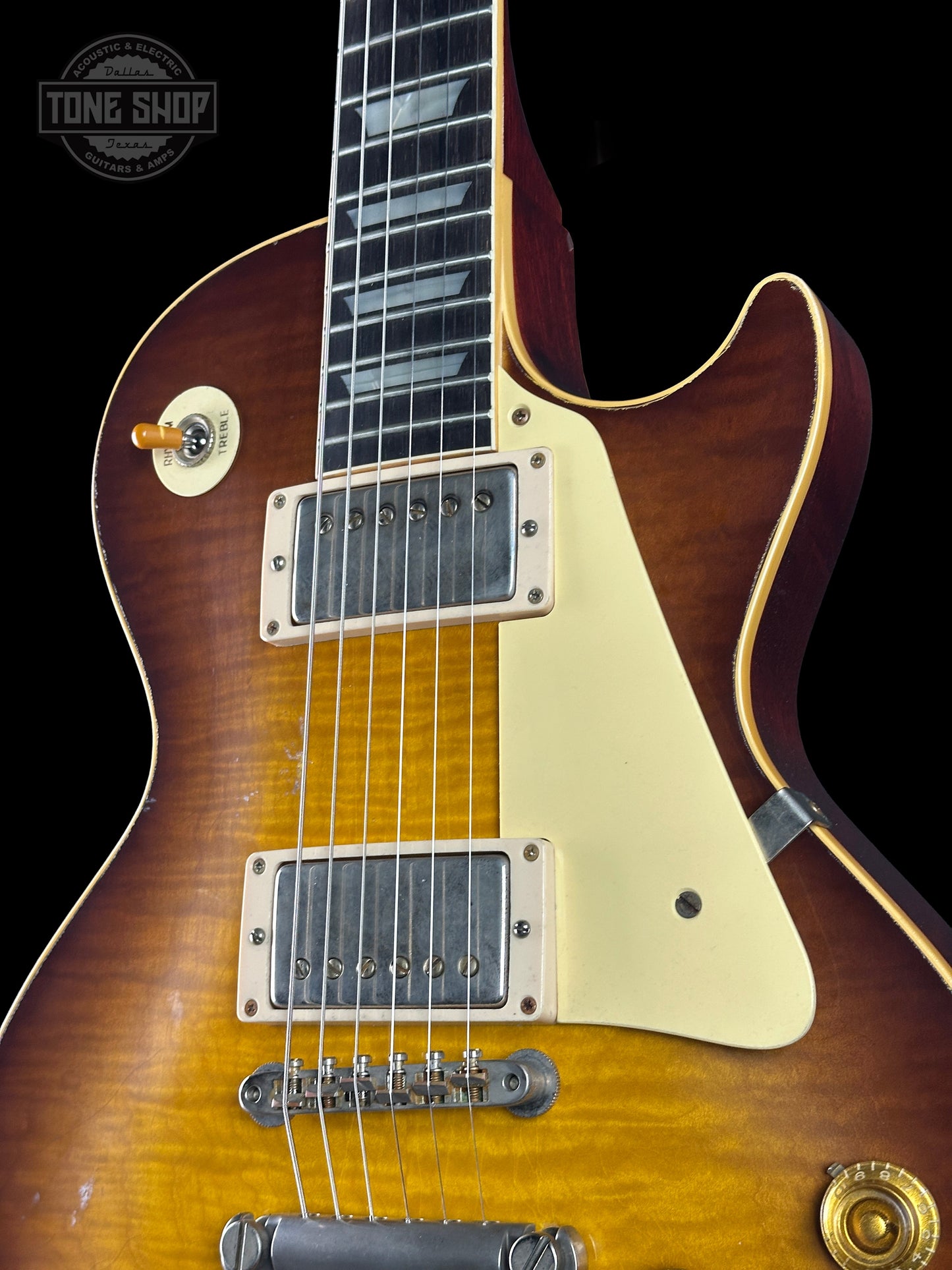 Gibson Custom Dealer Select 1959 Les Paul Brazilian Golden Poppy Light Aged w/case 96065