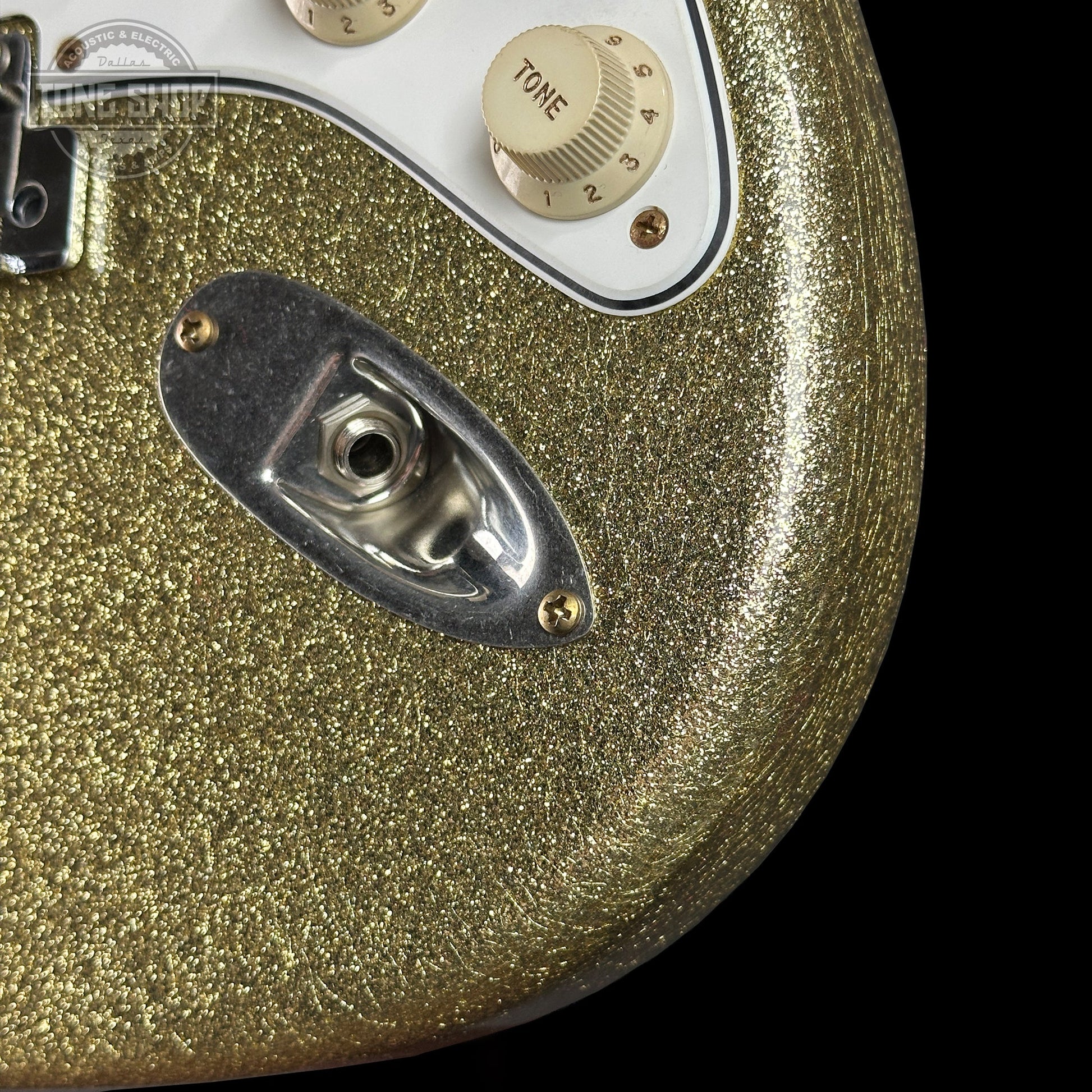 Fender Custom Shop 1969 Stratocaster Journeyman Relic Gold Sparkle w/case CZ588734