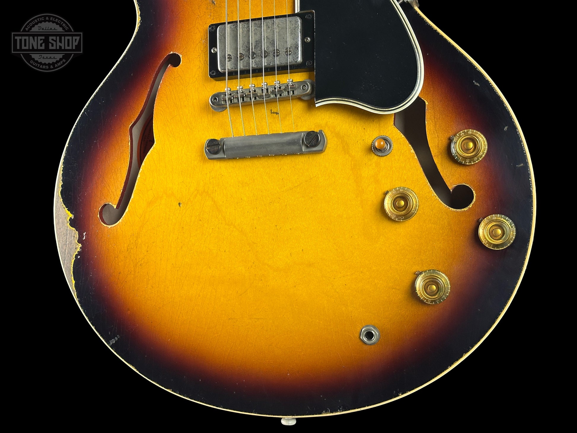 Gibson Custom 1959 ES-335 Reissue Ultra Heavy Aged Vintage Burst w/case A950436