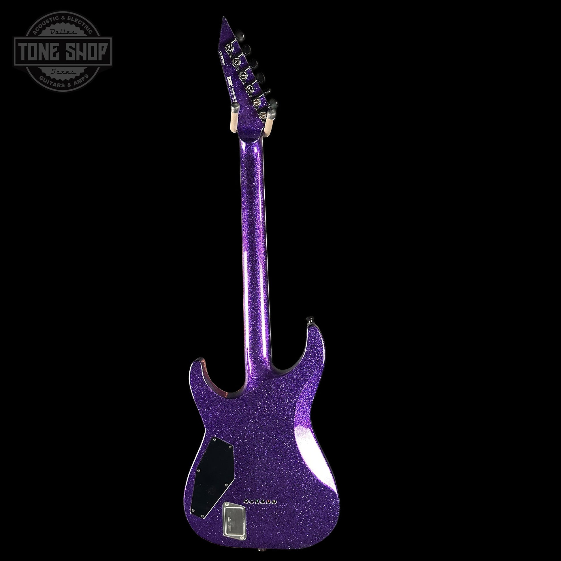 ESP USA Horizon-II Purple Sparkle EMG's w/Case