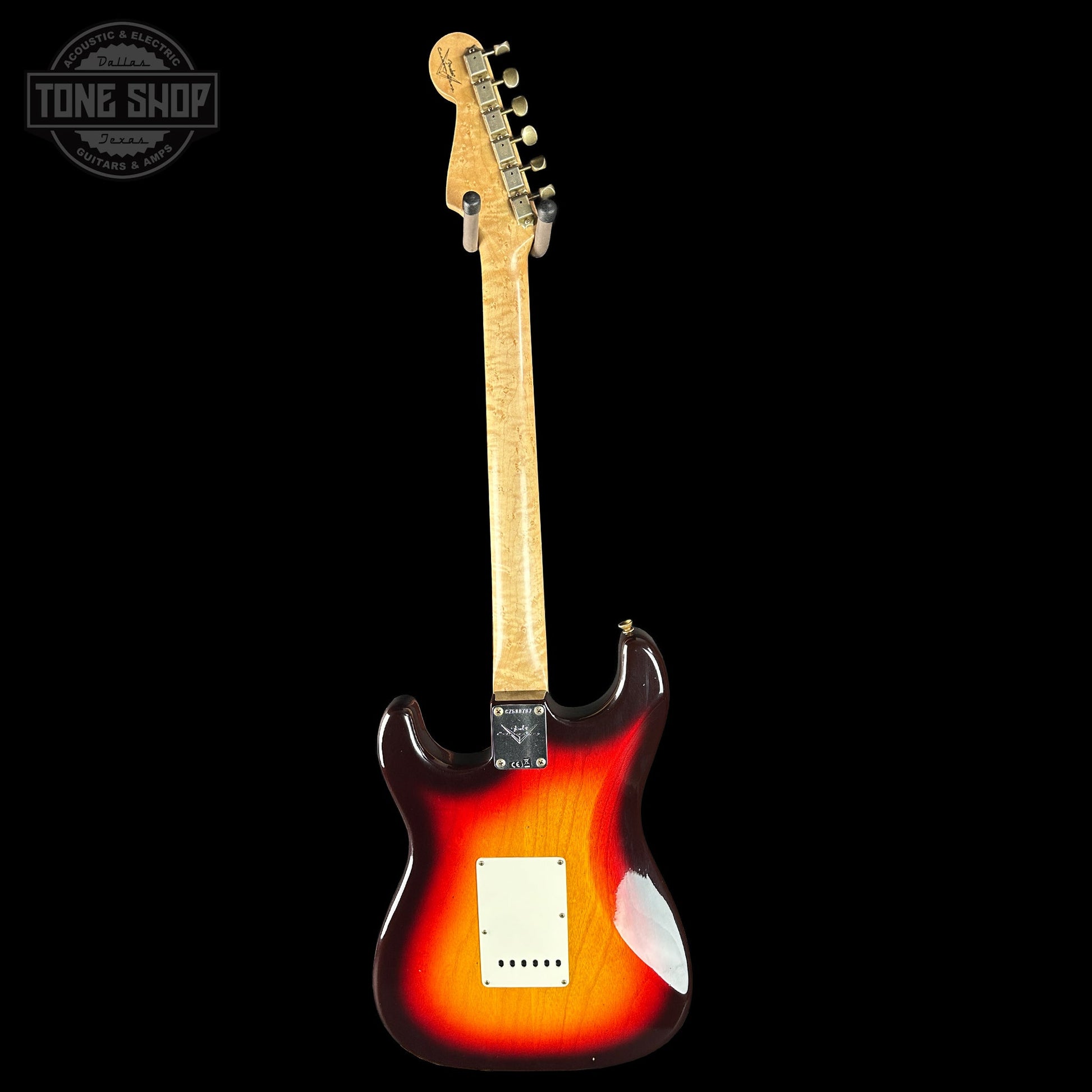 Fender Custom Shop 1963 Stratocaster Journeyman Relic Chocolate 3 Tone Sunburst AAA Maple Neck w/case CZ588787