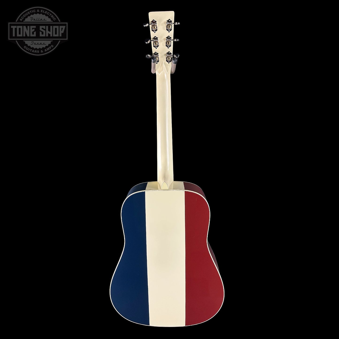 Martin Custom Shop Dread Red/White/Blue Sitka/EIR w/case 2868624