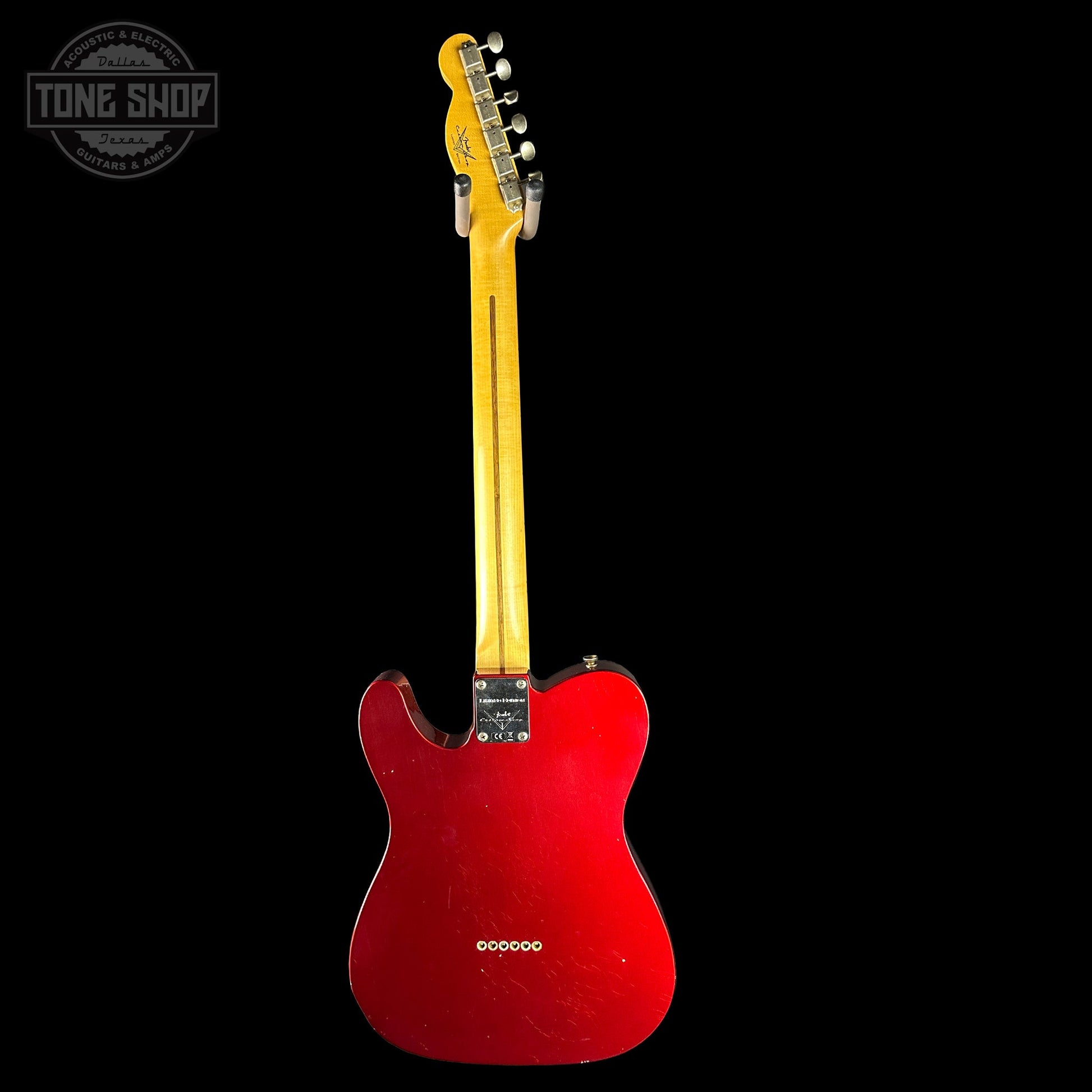Fender Custom Shop 50s Thineline Telecaster Journeyman Relic Aged Candy Apple Red w/case