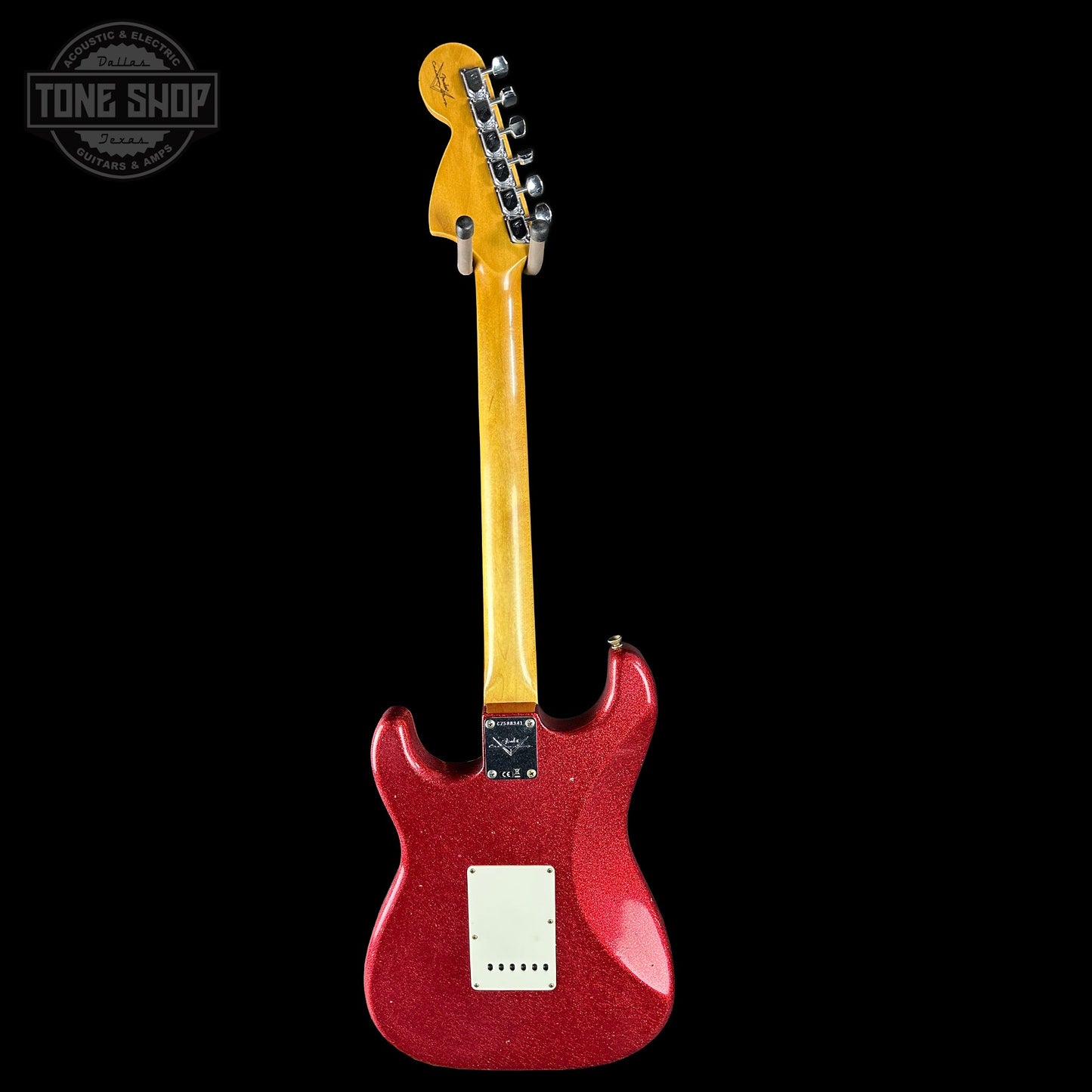 Fender Custom Shop 1969 Stratocaster HSS Journeyman Relic Red Sparkle w/case CZ588341