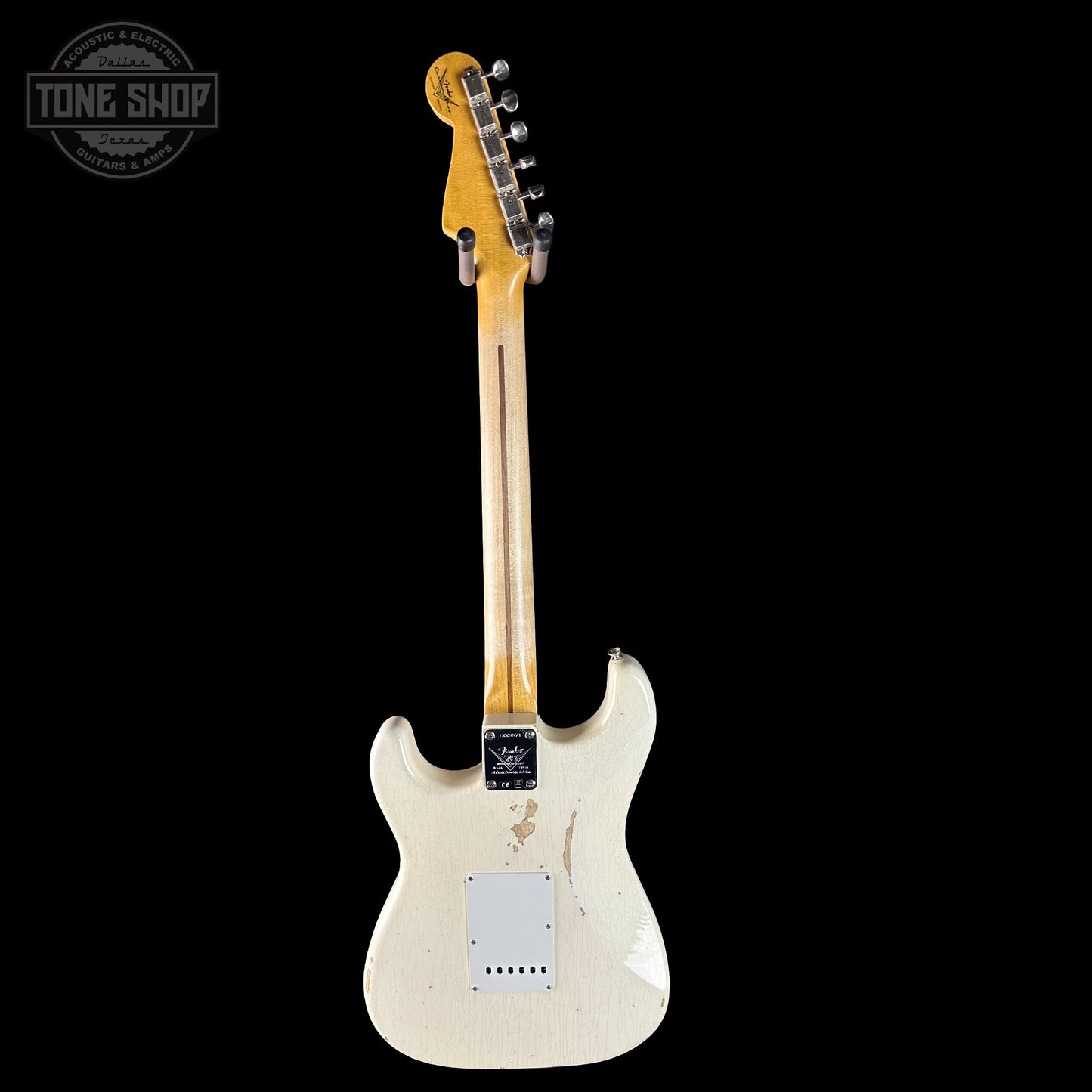 Fender Custom Shop Limited Edition Fat '54 Strat Relic w/Closet Classic Hardware Aged Arctic White w/case