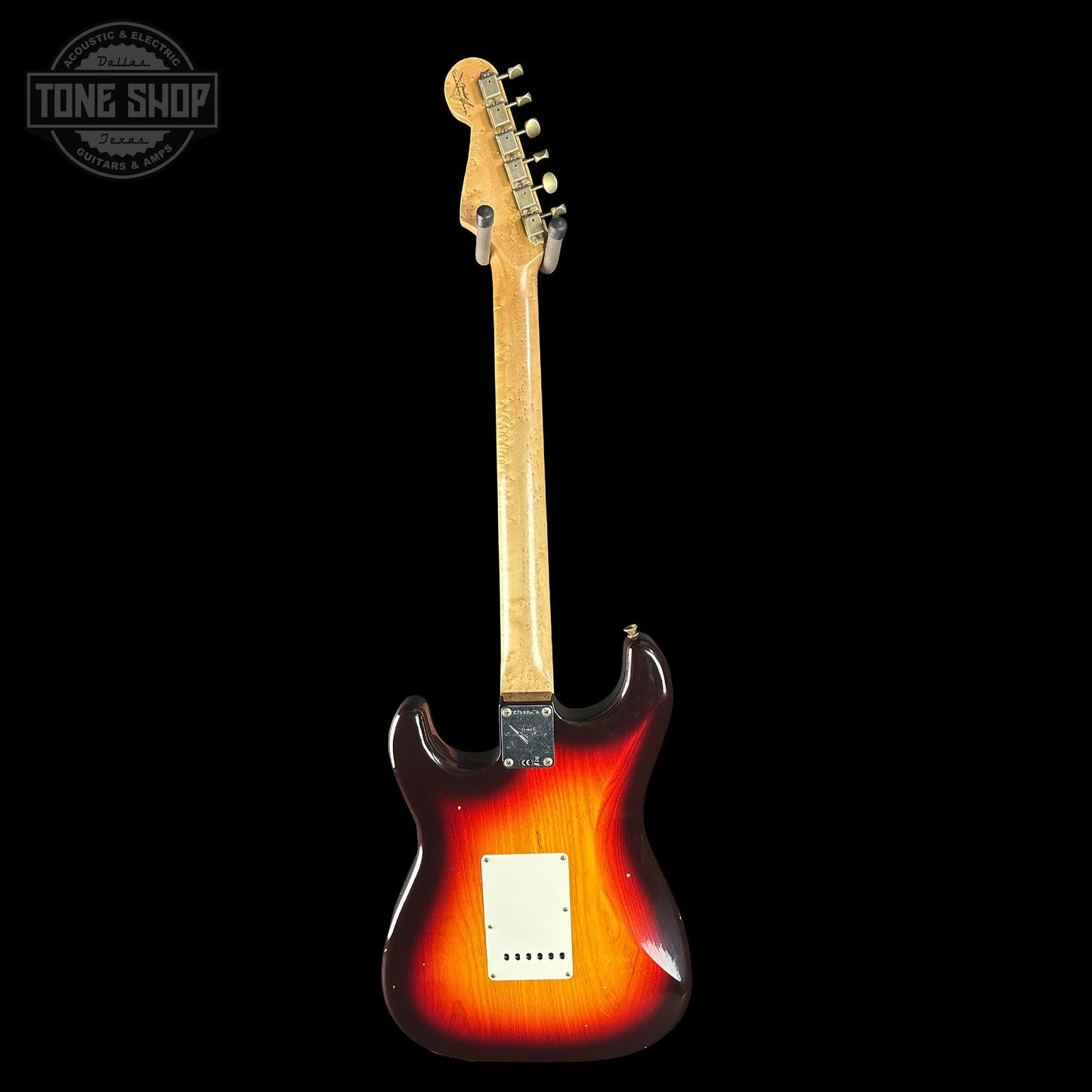 Fender Custom Shop 1963 Stratocaster Journeyman Relic Chocolate 3 Tone Sunburst AAA Maple Neck w/case CZ588676