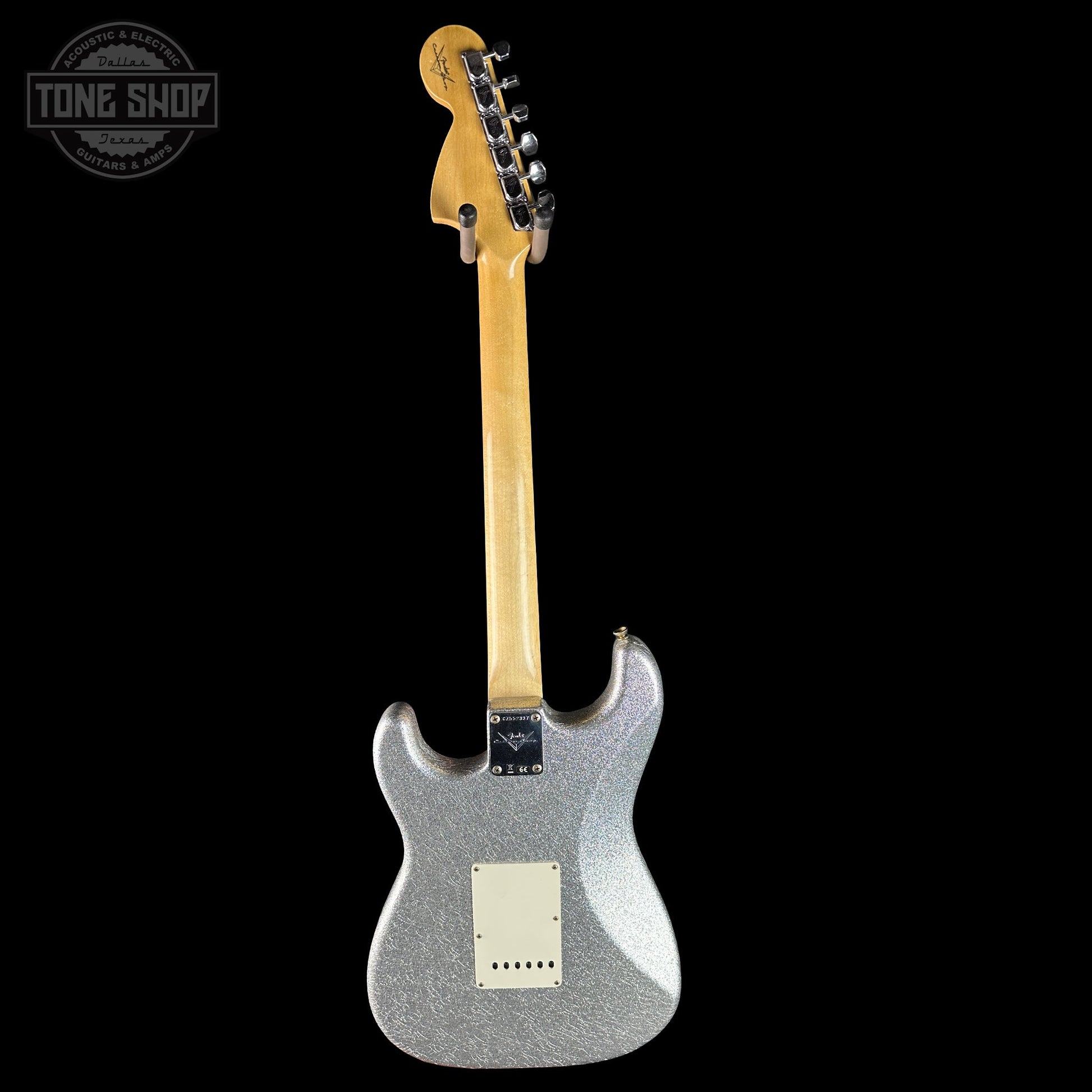 Fender Custom Shop 1969 Stratocaster Journeyman Relic Silver Sparkle w/case