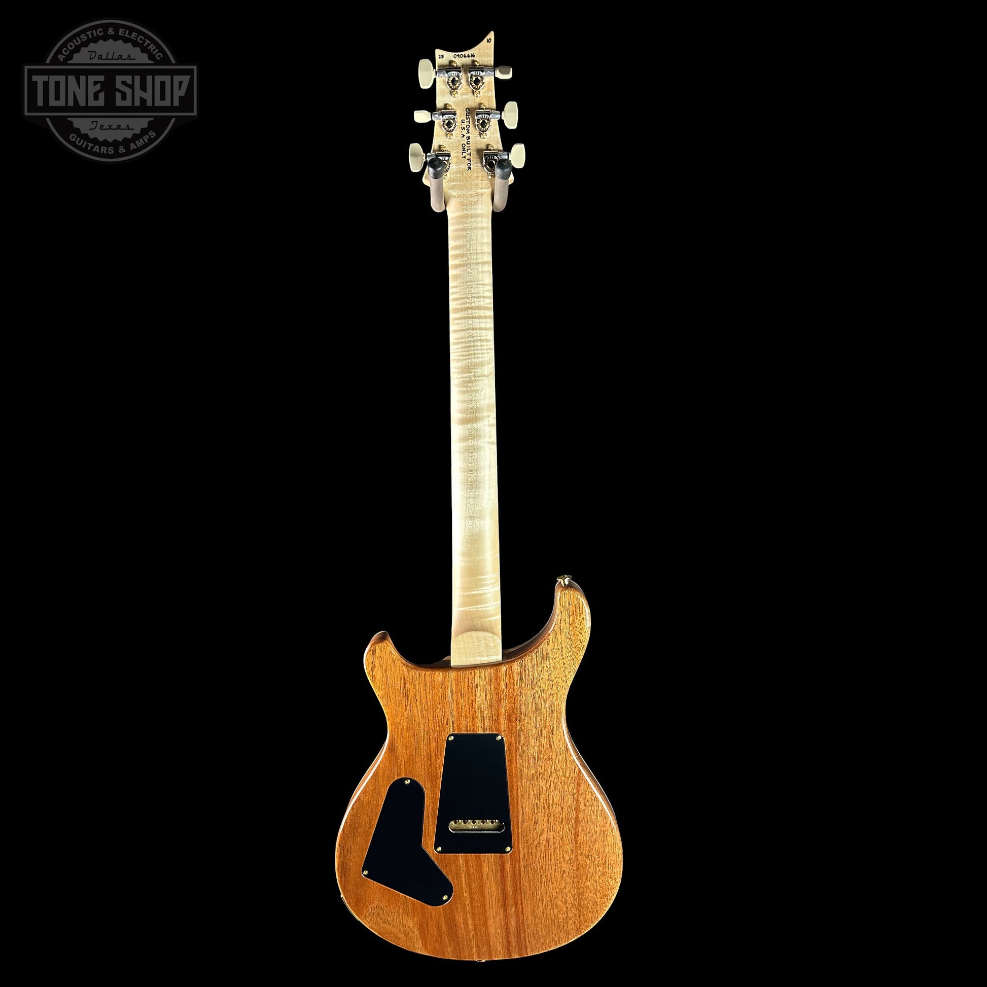 PRS Wood Library Custom 24 Quilt 10 Top Natural w/case 0406616