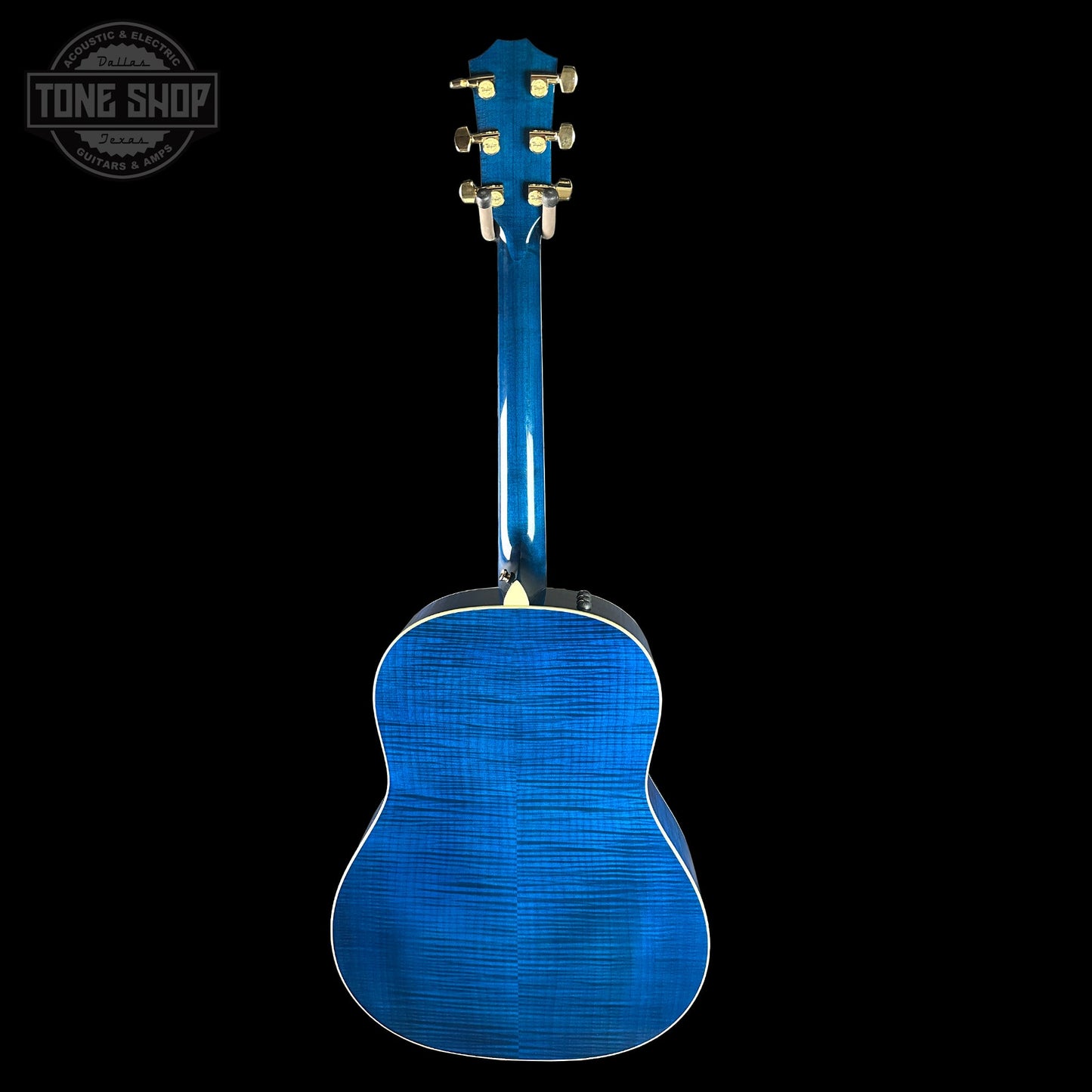 Taylor Custom Grand Pacific Aquamarine Koi Motif w/case w/matching Circa 74 amp