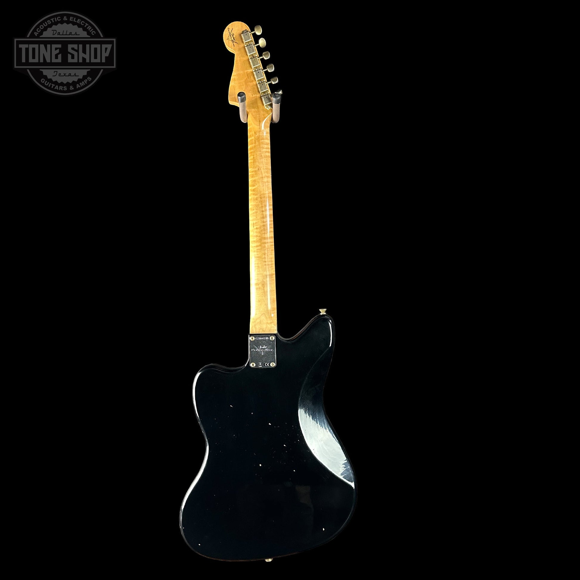 Fender Custom Shop 1962 Jazzmaster Journeyman Relic Black w/case CZ588745