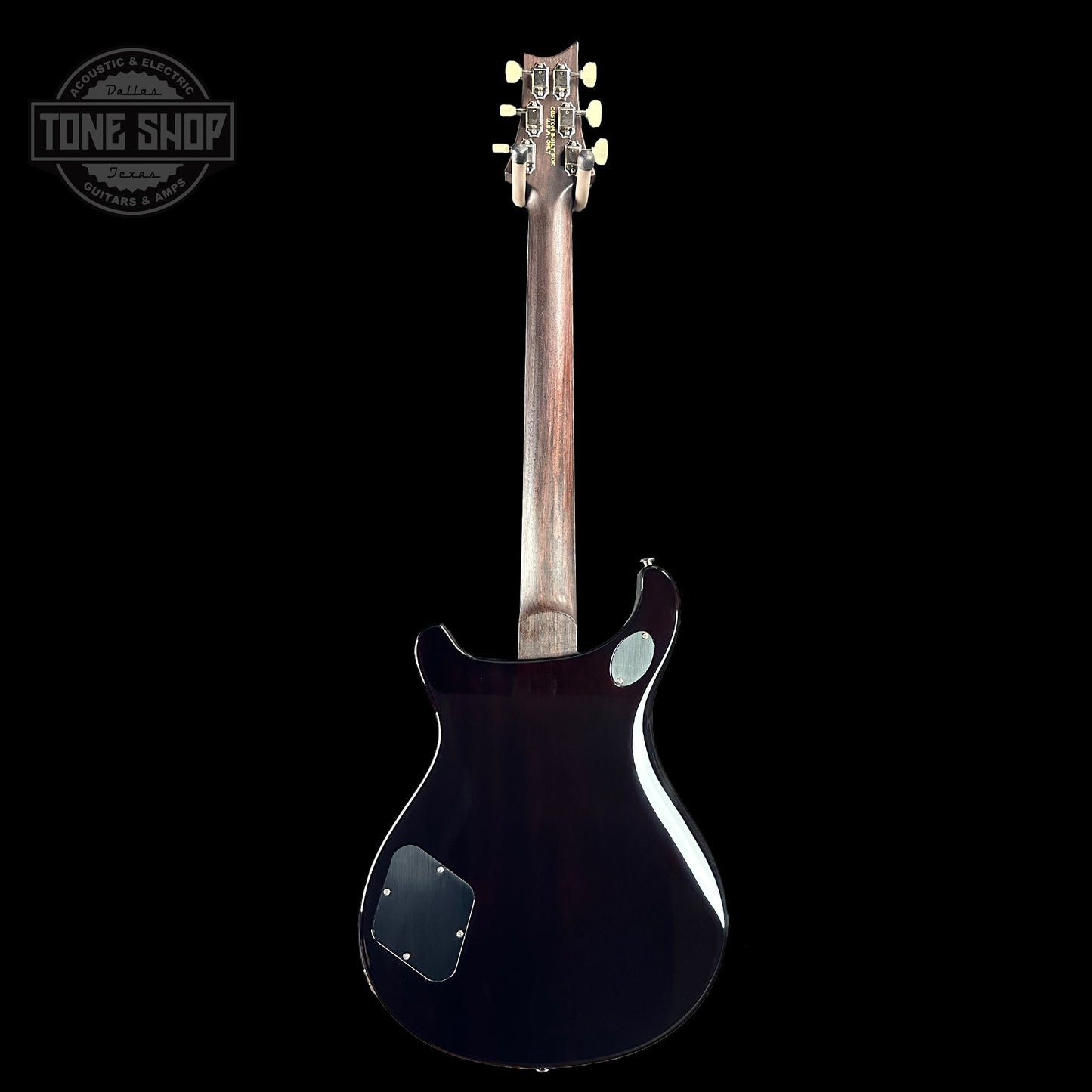 PRS Wood Library McCarty 594 Black Gold Sunburst 10-top Brazilian FB w/case