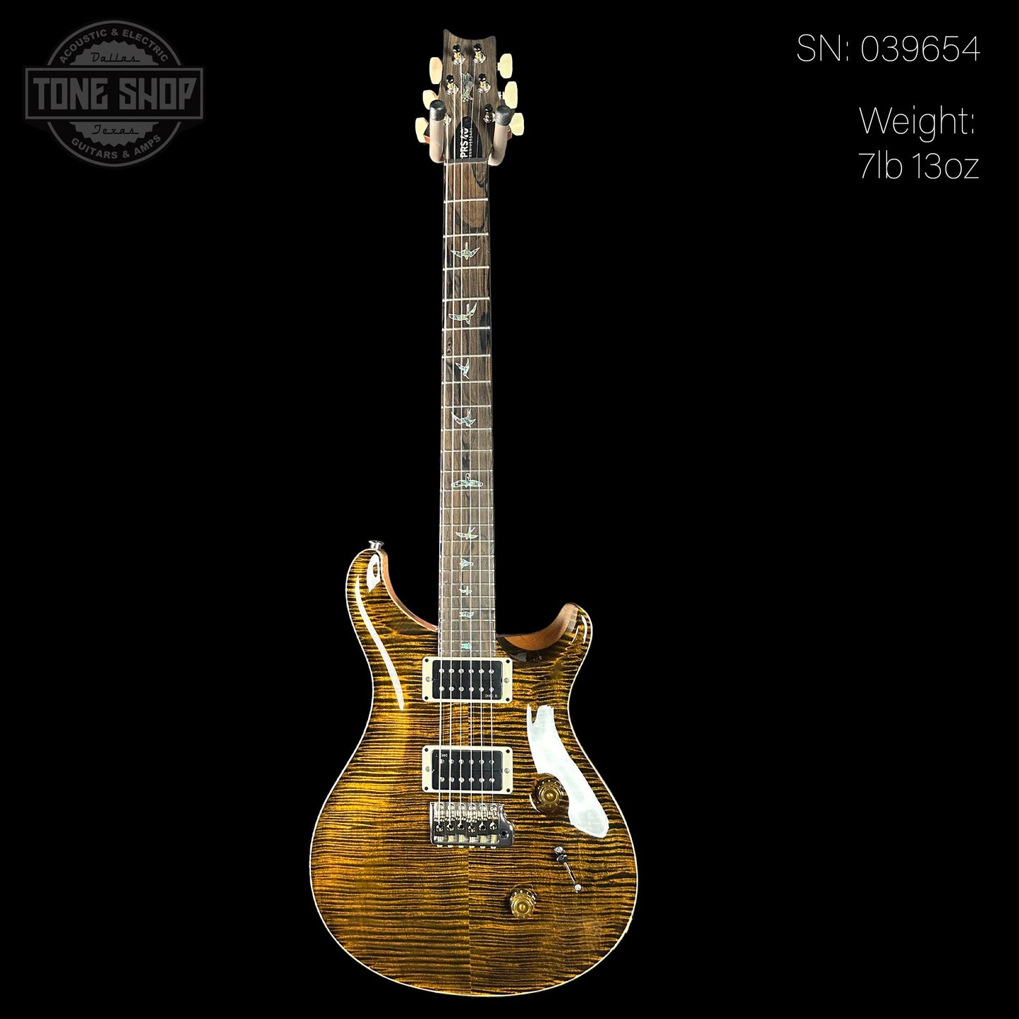 PRS 40th Anniversary Custom 24 Limited Edition Tiger Eye w/case