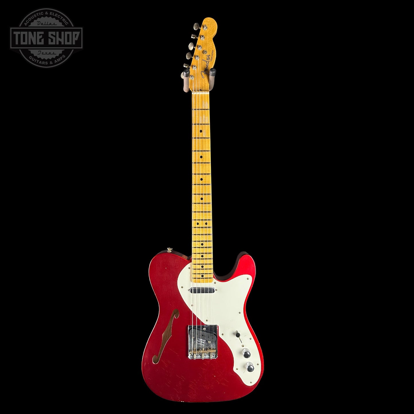 Fender Custom Shop 50s Thineline Telecaster Journeyman Relic Aged Candy Apple Red w/case