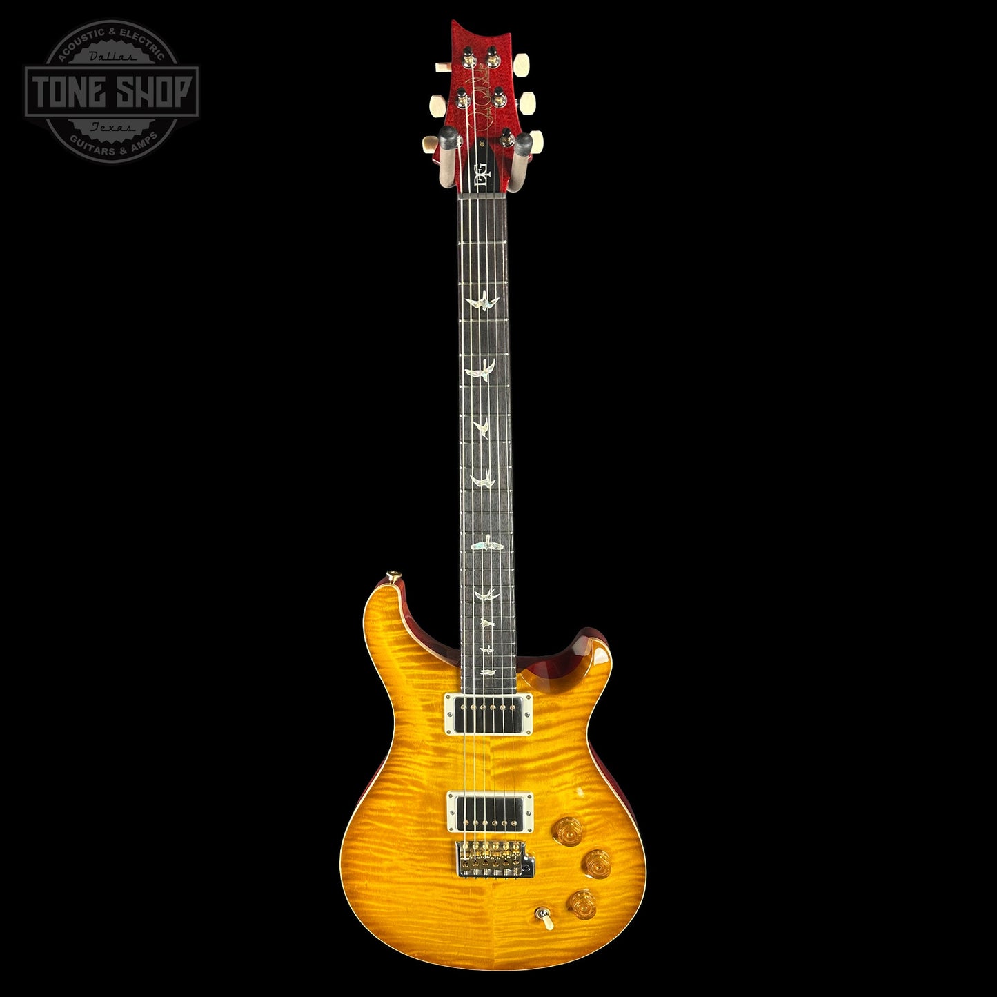 PRS DGT Birds / 10 Top McCarty Sunburst w/case