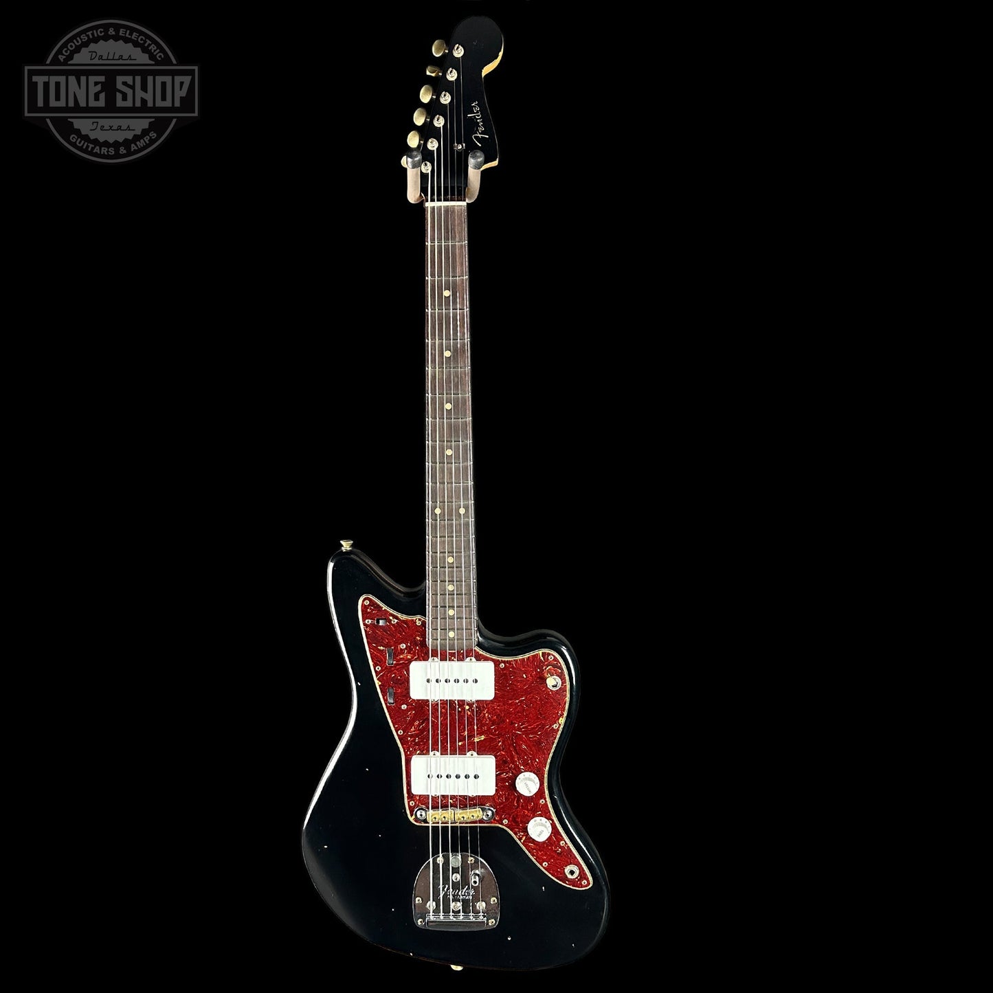 Fender Custom Shop 1962 Jazzmaster Journeyman Relic Black w/case CZ588745