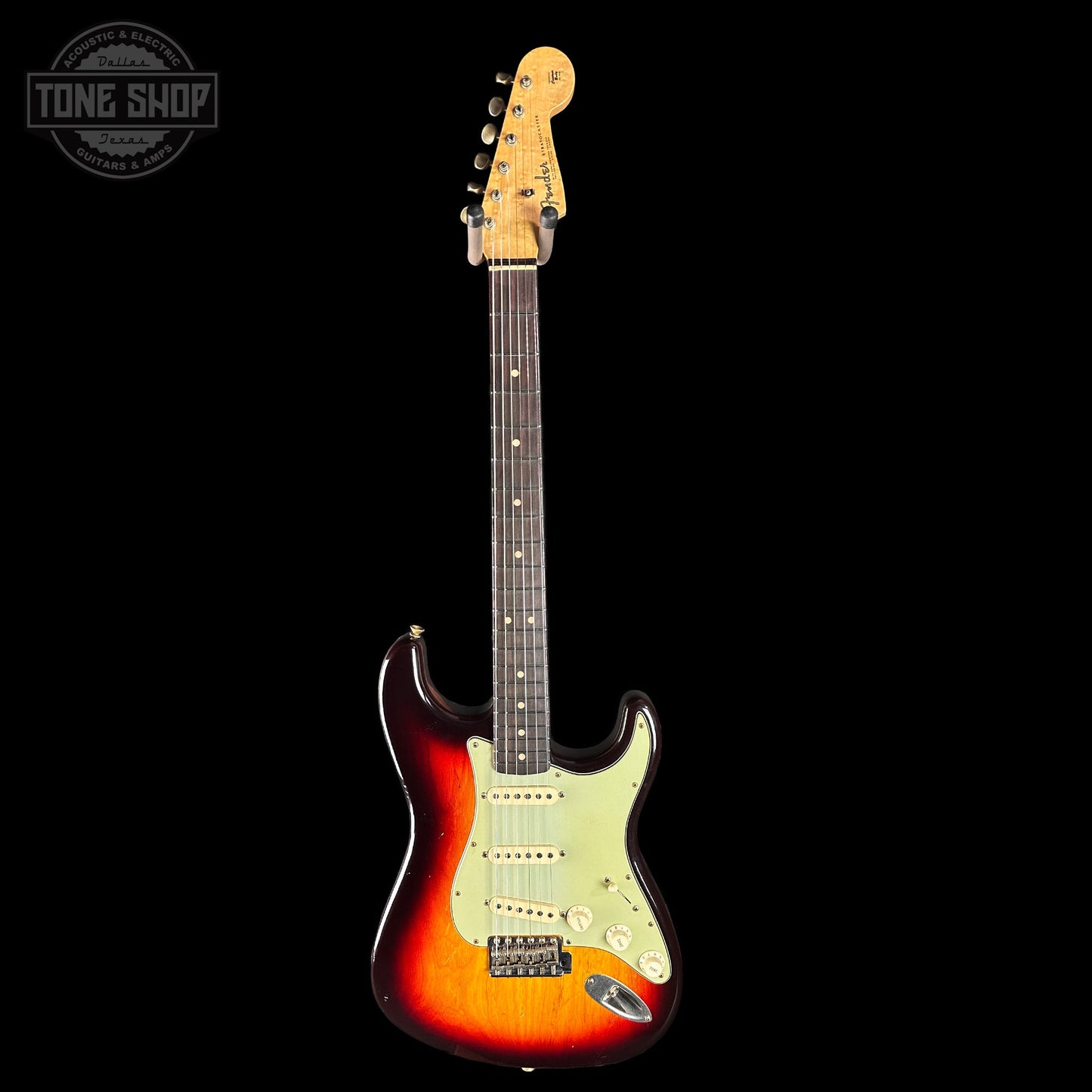 Fender Custom Shop 1963 Stratocaster Journeyman Relic Chocolate 3 Tone Sunburst AAA Maple Neck w/case CZ587631