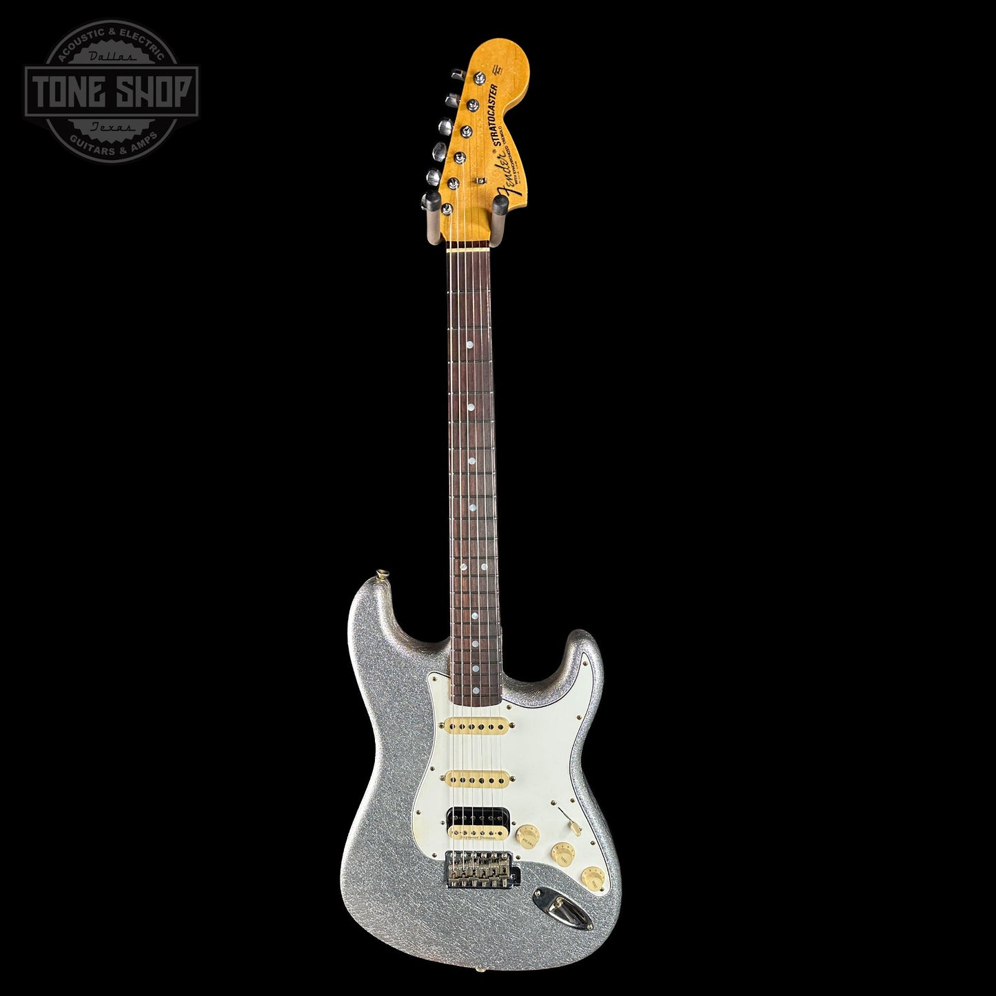 Fender Custom Shop 1969 Stratocaster HSS Journeyman Relic Silver Sparkle w/case CZ588722