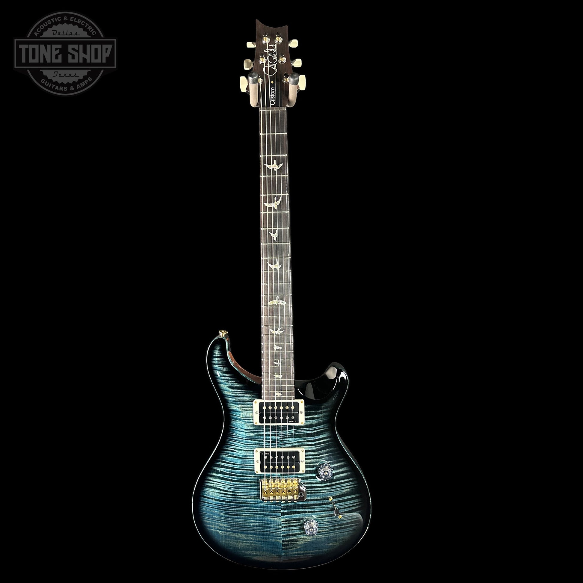 PRS Custom 24 10 Top Cobalt Smokeburst w/case