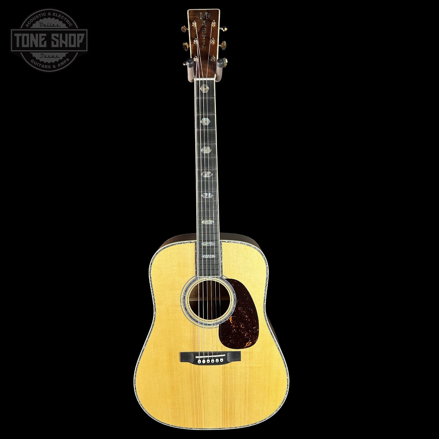 Martin Custom Shop Dread 45 Style Adirondack/Exceptional Broad Figure Koa w/case 2964096