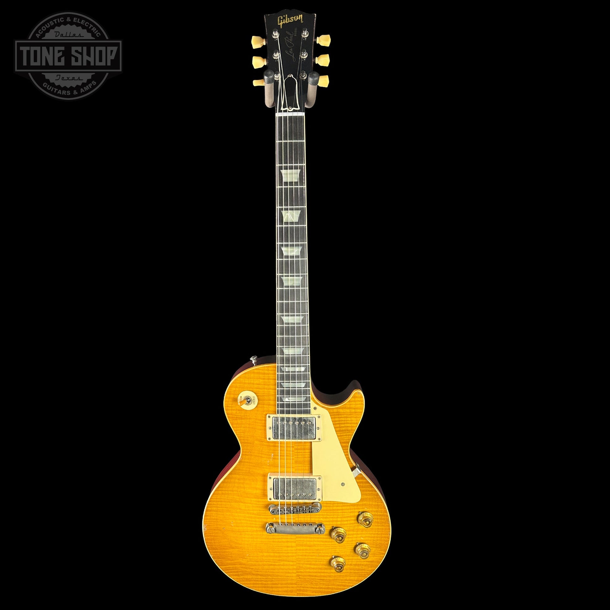 Gibson Custom Dealer Select 1959 Les Paul Brazilian Lemon Burst Light Aged w/case 96098