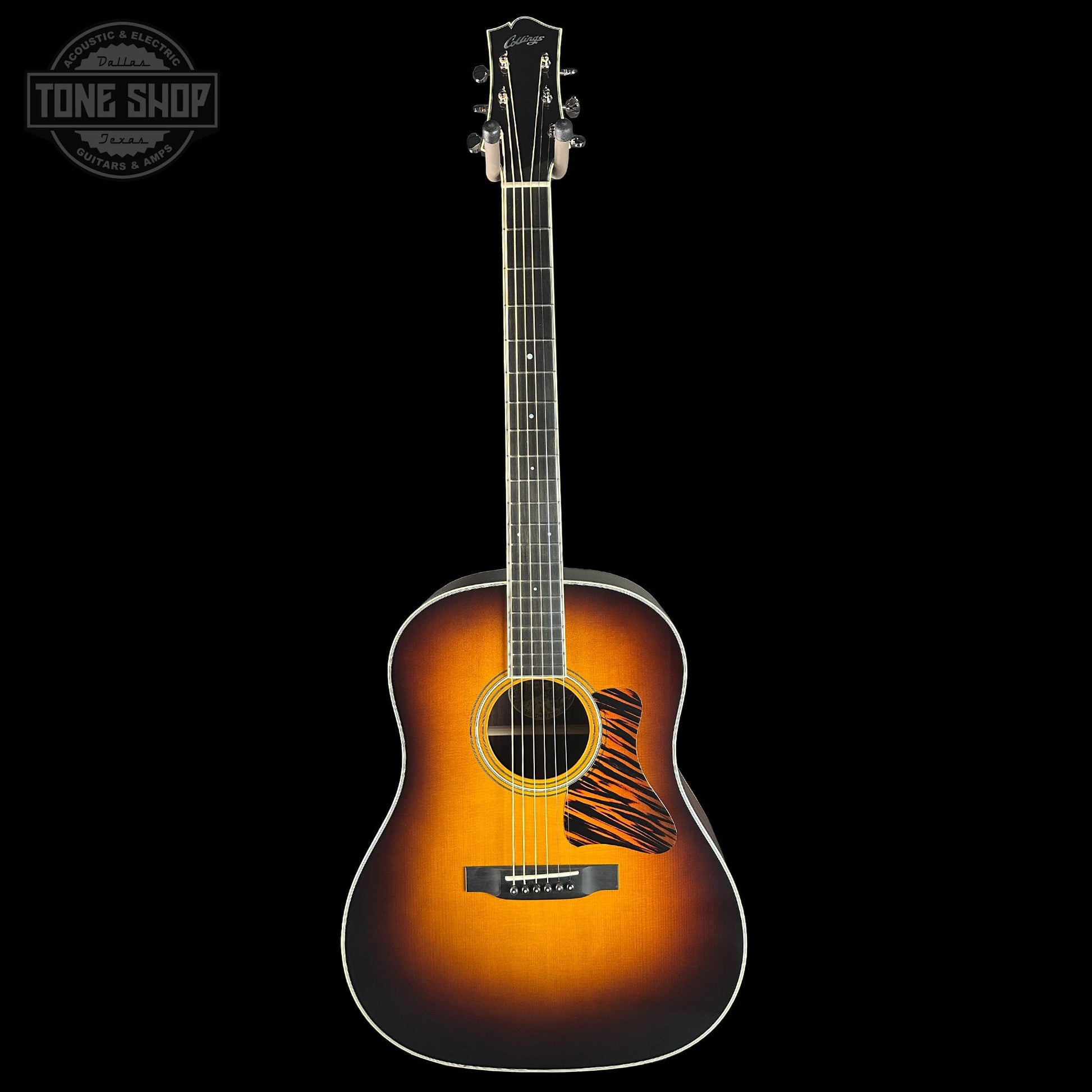 Collings CJ Adirondack Sunburst Tigerstripe Pickguard w/Case 35749
