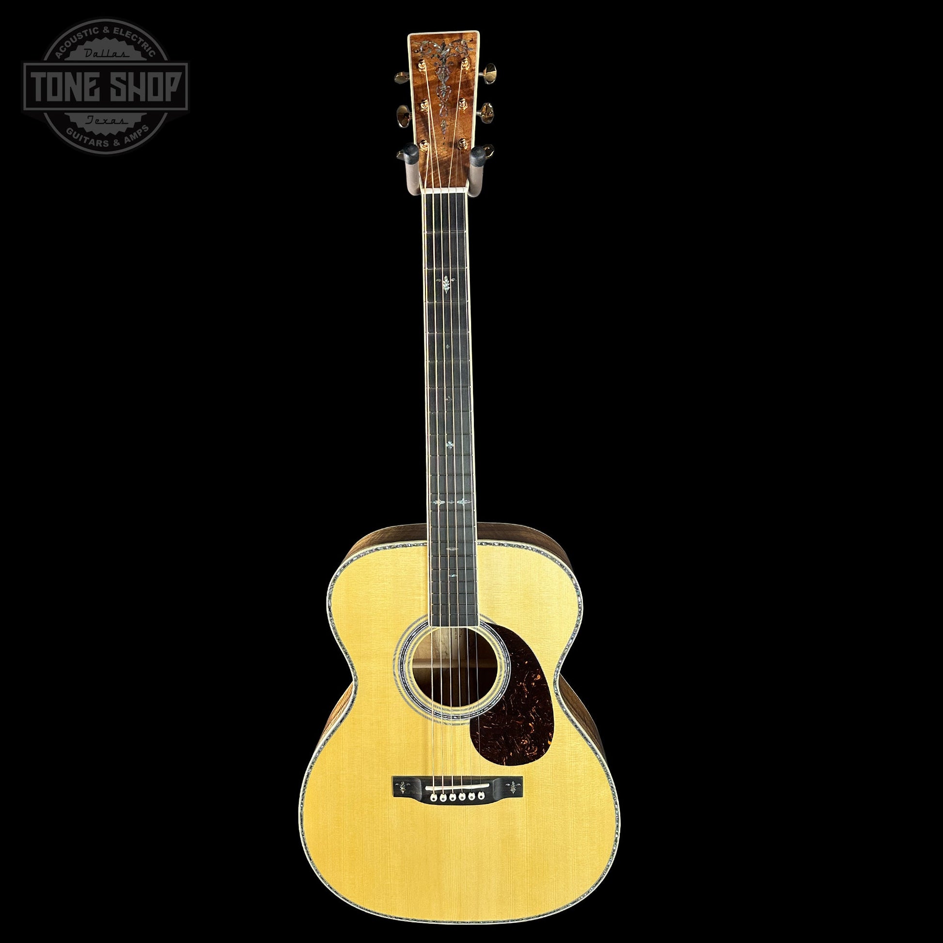 Martin Custom Shop OM 41 Style Adirondack / Exceptional Broad Figure Koa w/case 2964097