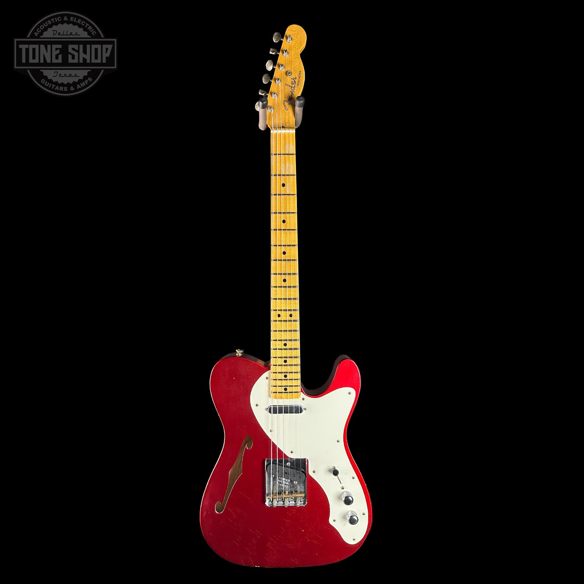 Fender Custom Shop 50s Thineline Telecaster Journeyman Relic Aged Candy Apple Red w/case