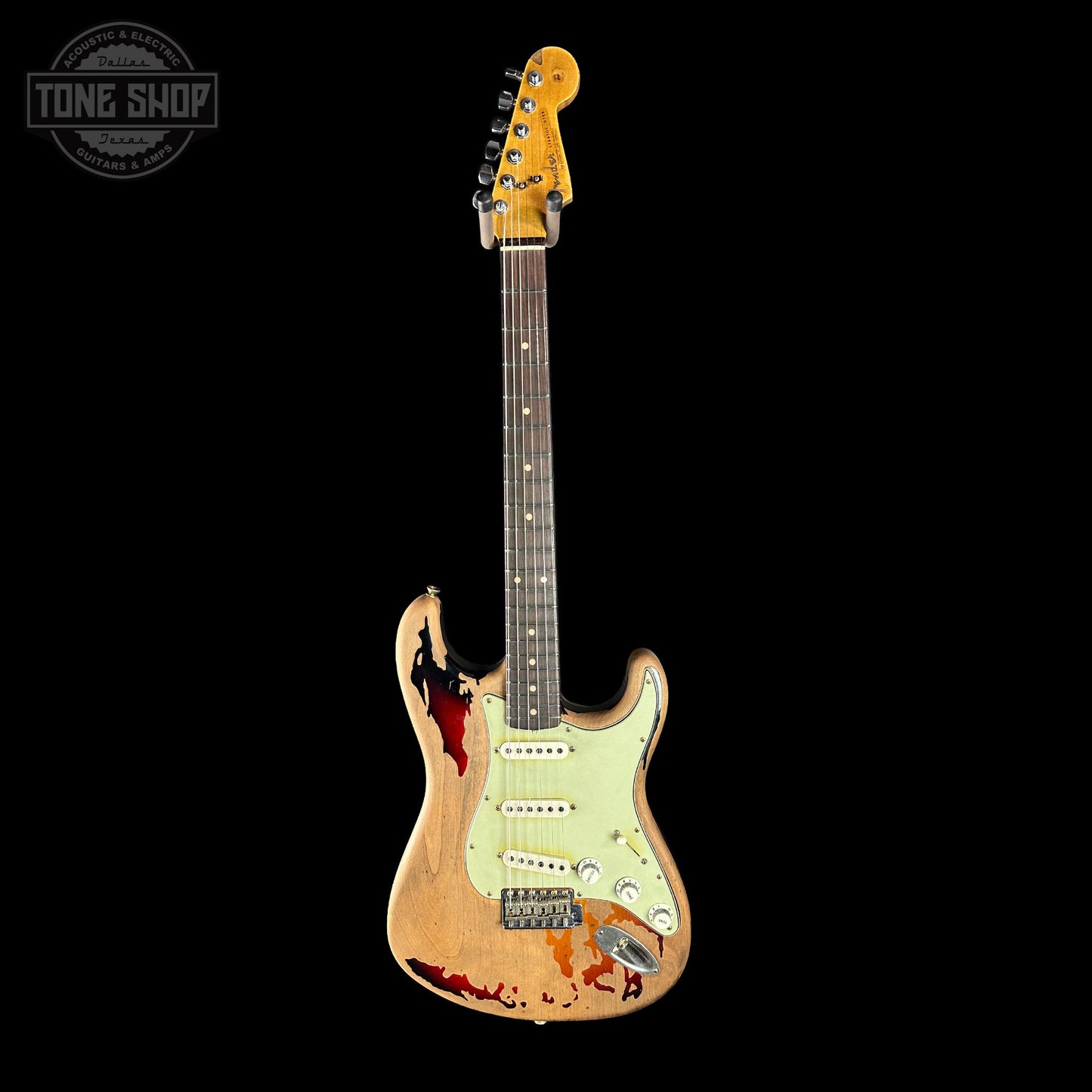 Fender Custom Shop Rory Gallagher Stratocaster Heavy Relic 3 Tone Sunburst w/case R144491