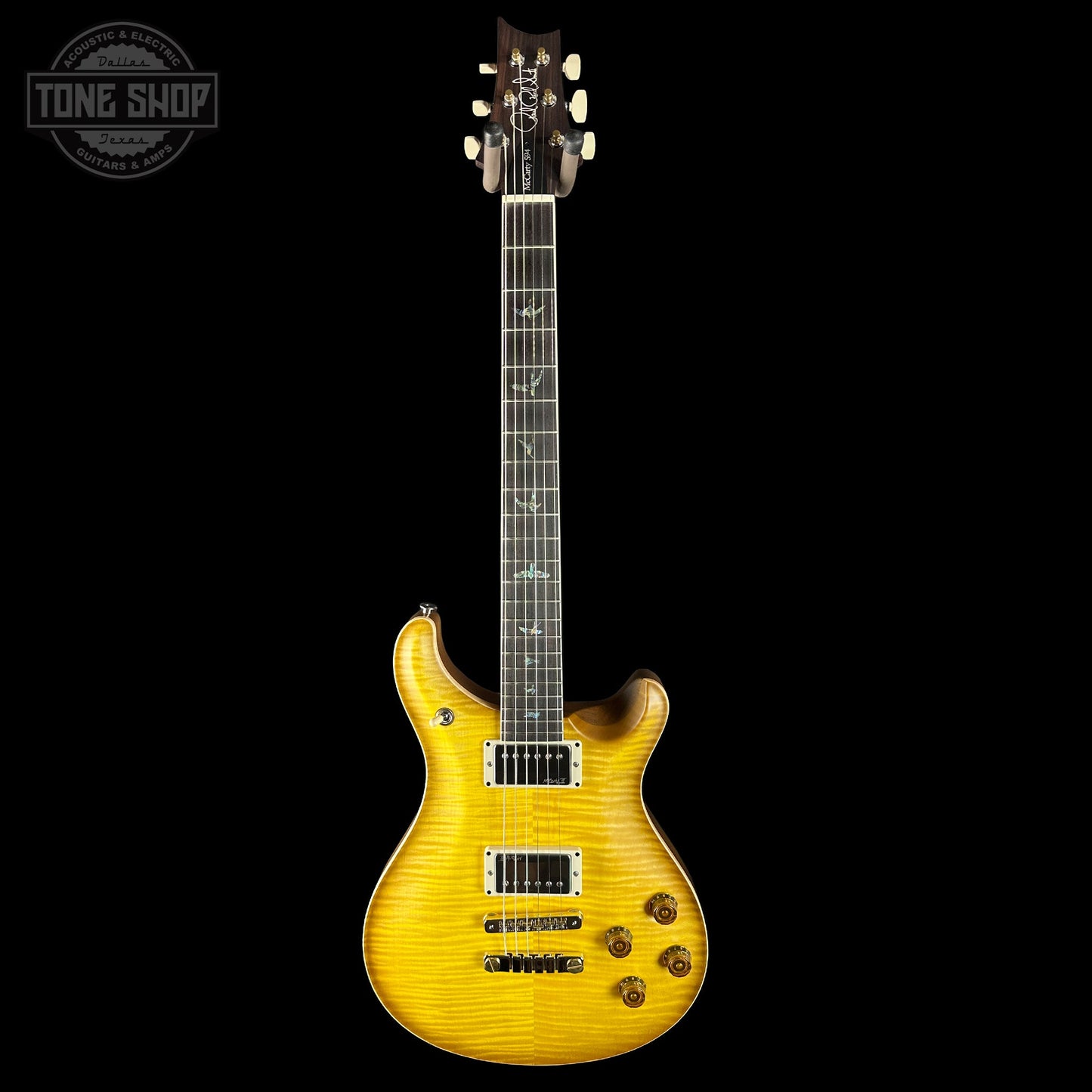 PRS Wood Library McCarty 594 Korina Livingston Lemondrop Satin RW neck w/case 0414079