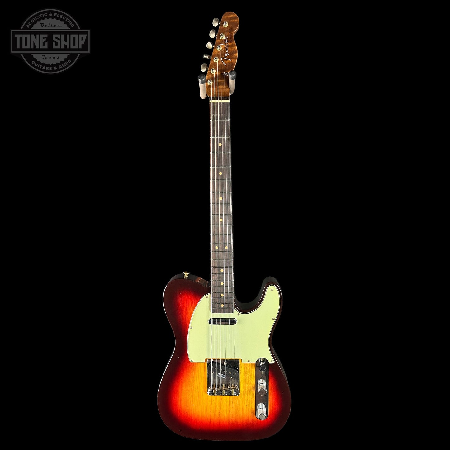 Fender Custom Shop TSG Exclusive ’63 Telecaster Chambered Chocolate 3-Tone Sunburst Journeyman Relic w/case CZ588759
