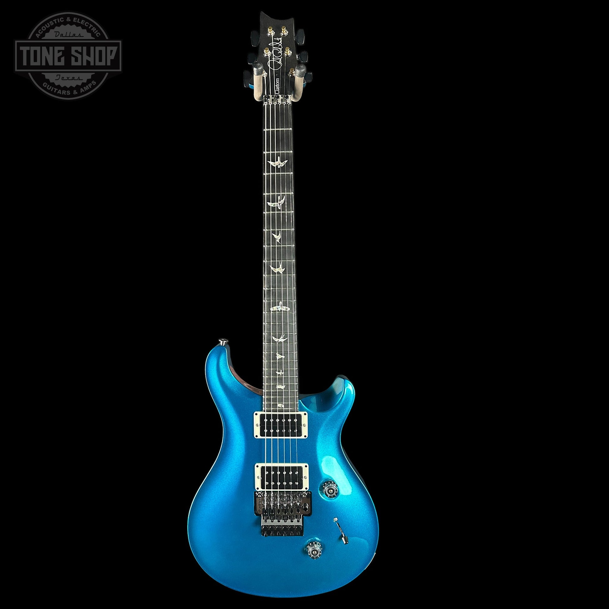 PRS Custom 24 "Floyd" Sprayer's Choice Blue Metallic Gloss w/case 0414658
