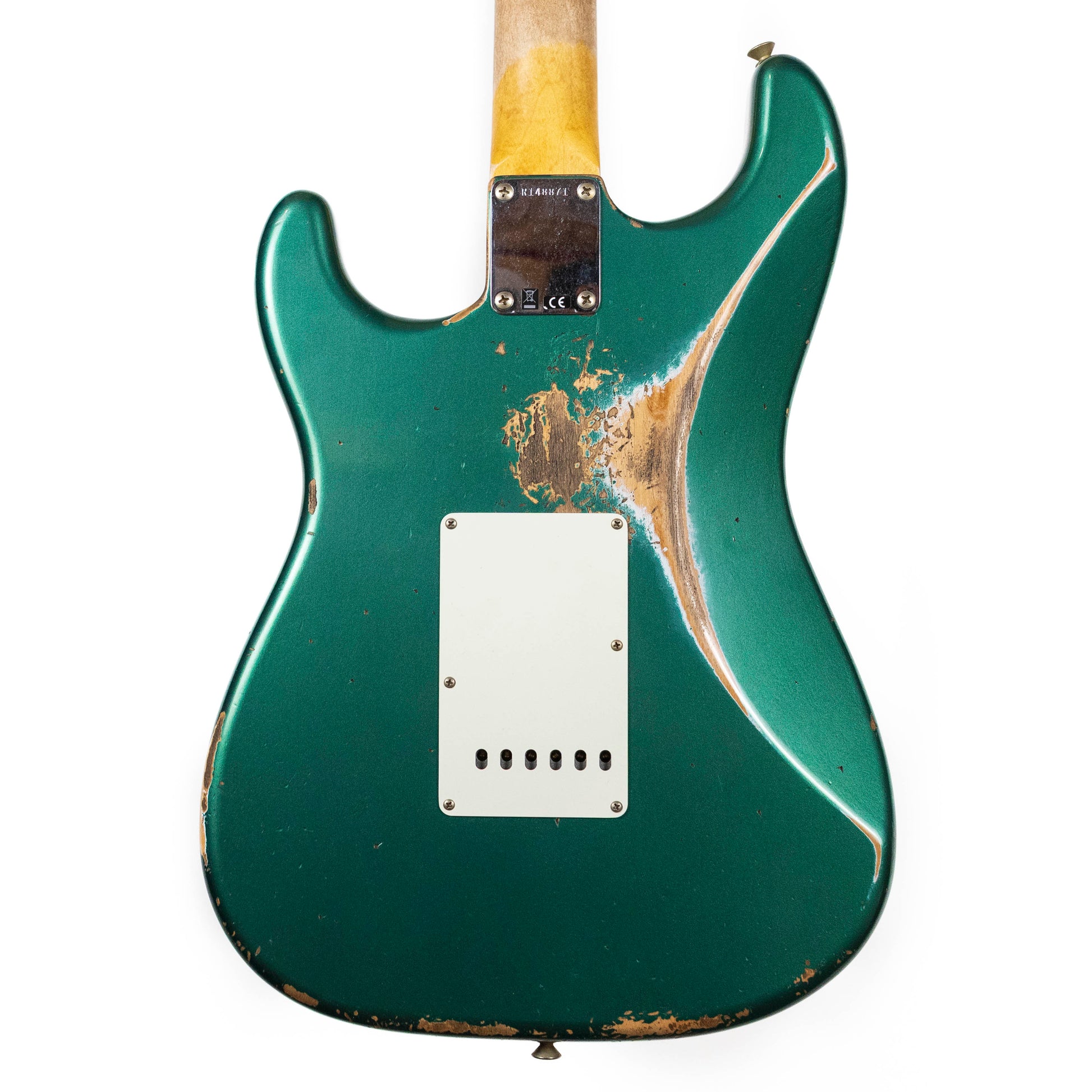 Fender Custom Shop, 1960 STRAT, Heavy Relic Aged Sherwood Green Metallic